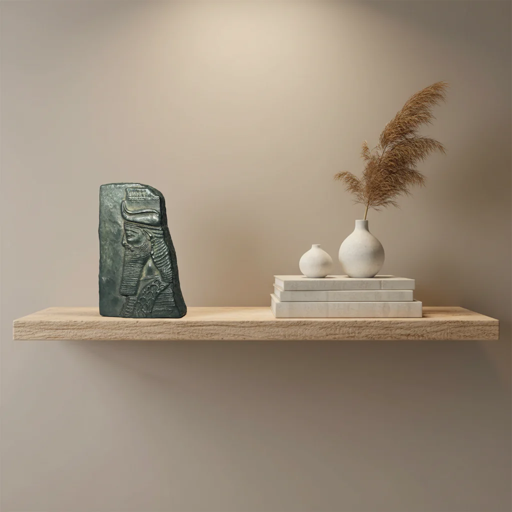 Assyrian Empire Relief Bookend — Museum Replica - Image 2