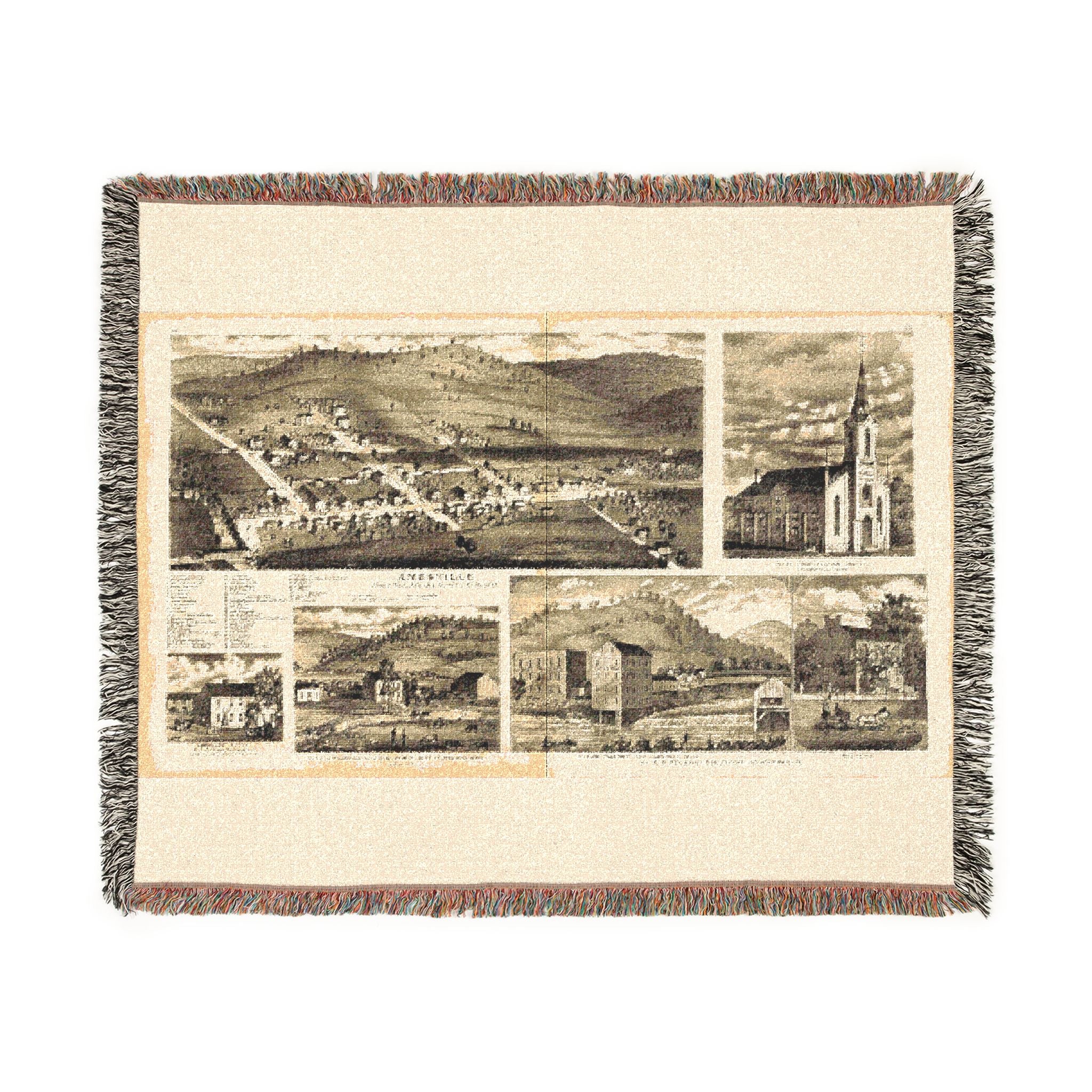 Atlas of Athens county, Ohio, to which is added a township map of the state of Ohio, also an outline and railroad map of the United States W