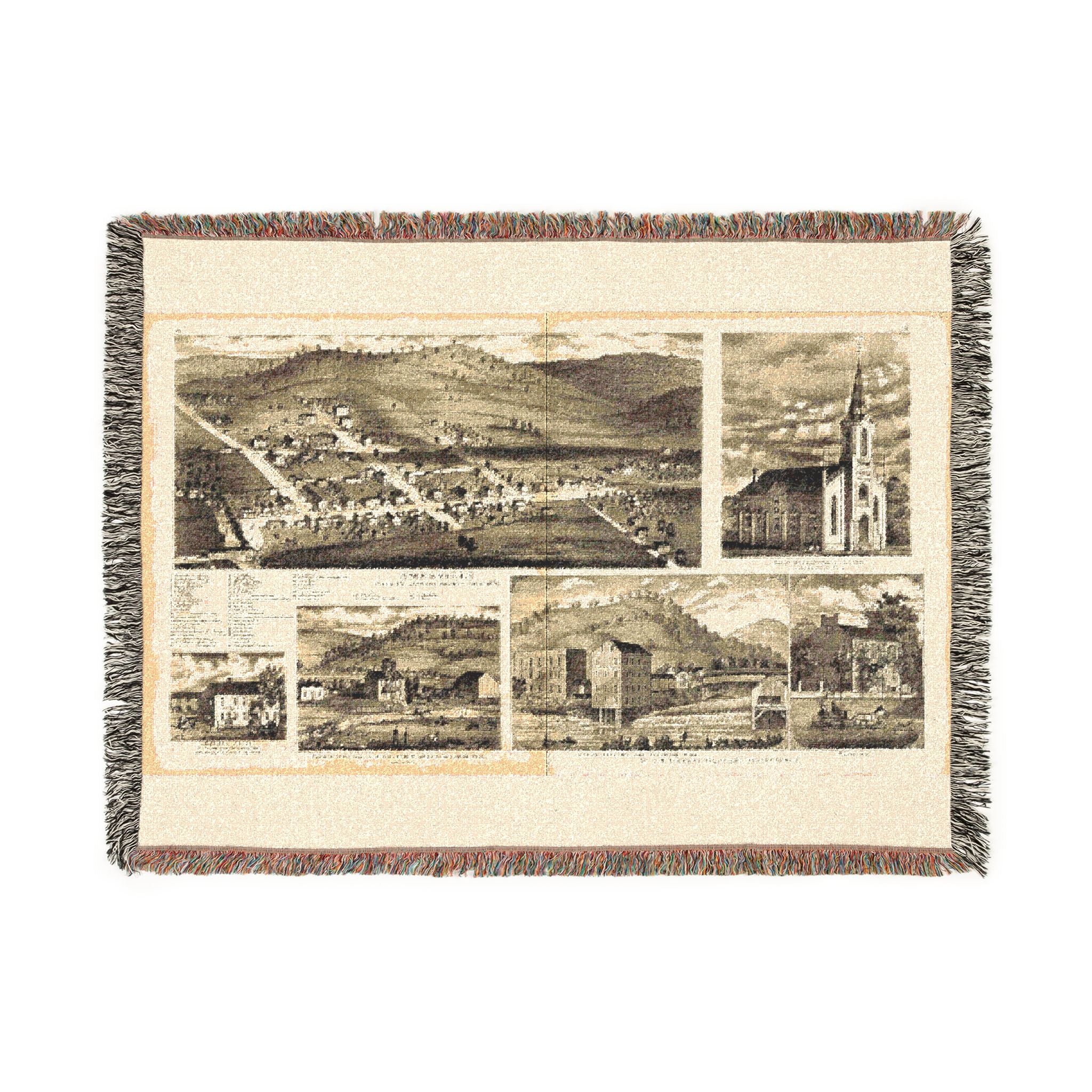 Atlas of Athens county, Ohio, to which is added a township map of the state of Ohio, also an outline and railroad map of the United States W - Image 7