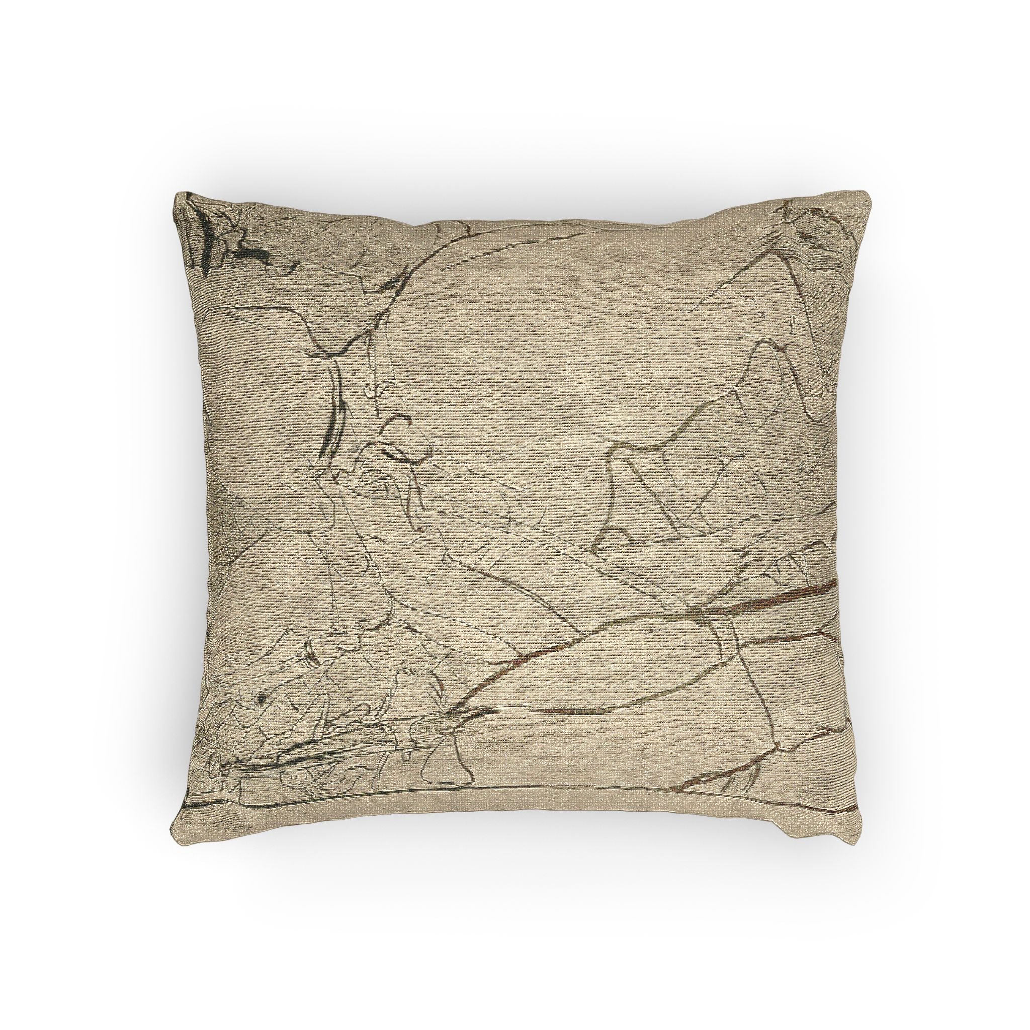 babylone-d-allemagne-toulouse-lautrec | Woven Pillow - Image 4