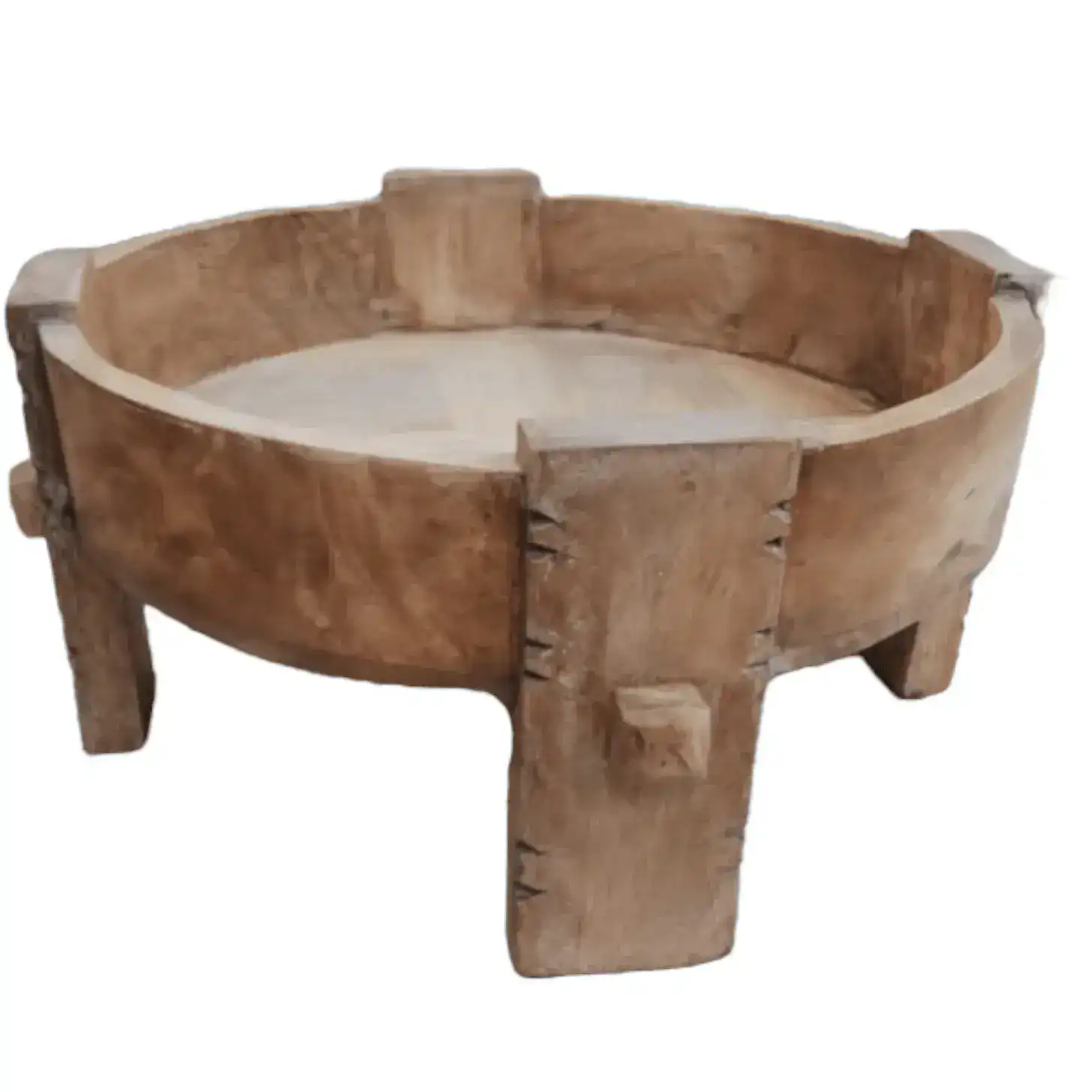 Bahamas Wooden Chakki Table - Image 4