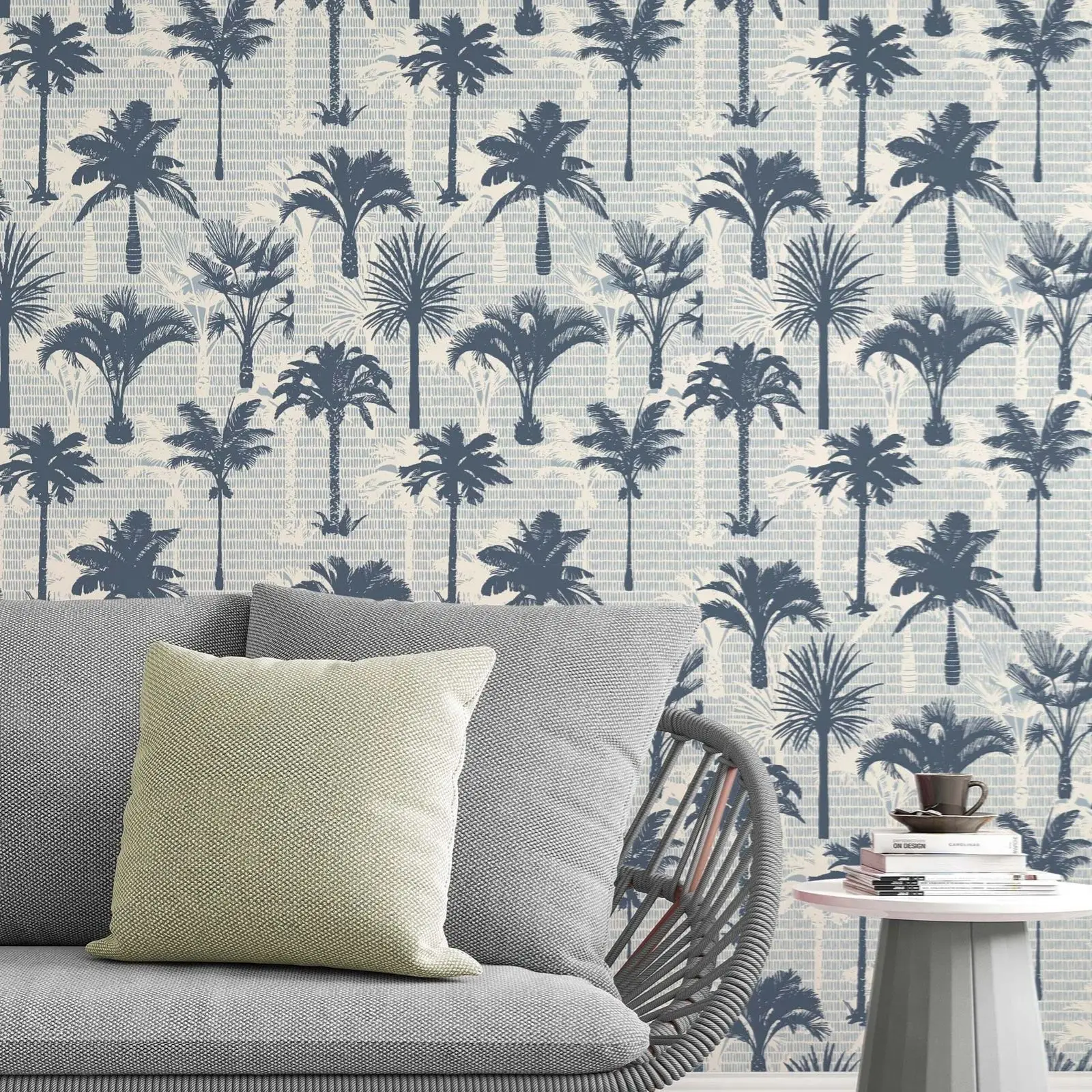 Banana & Coconut Palm Tropical Wallpaper - Image 3