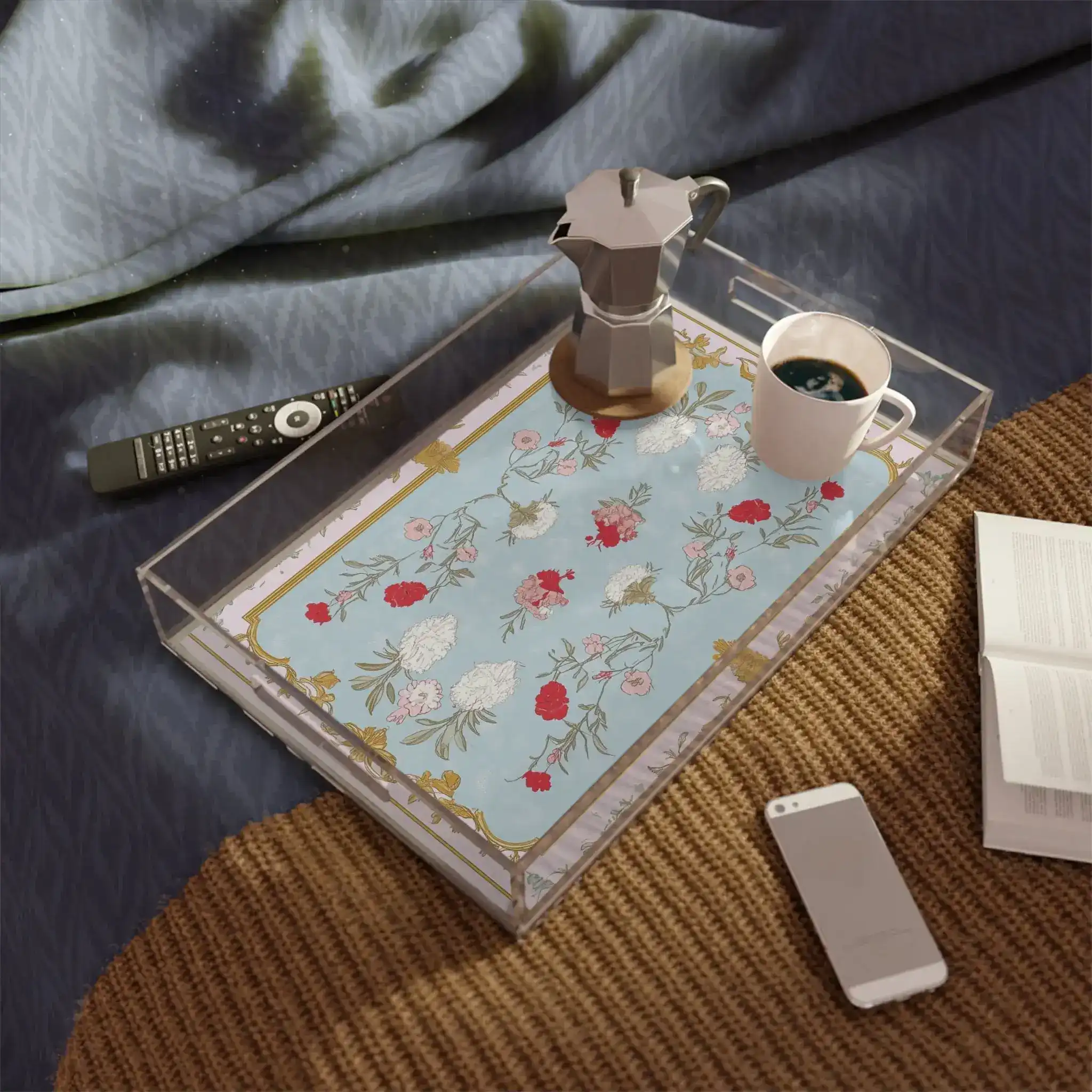 Baroque Garden Blooms Serving Tray - Image 2
