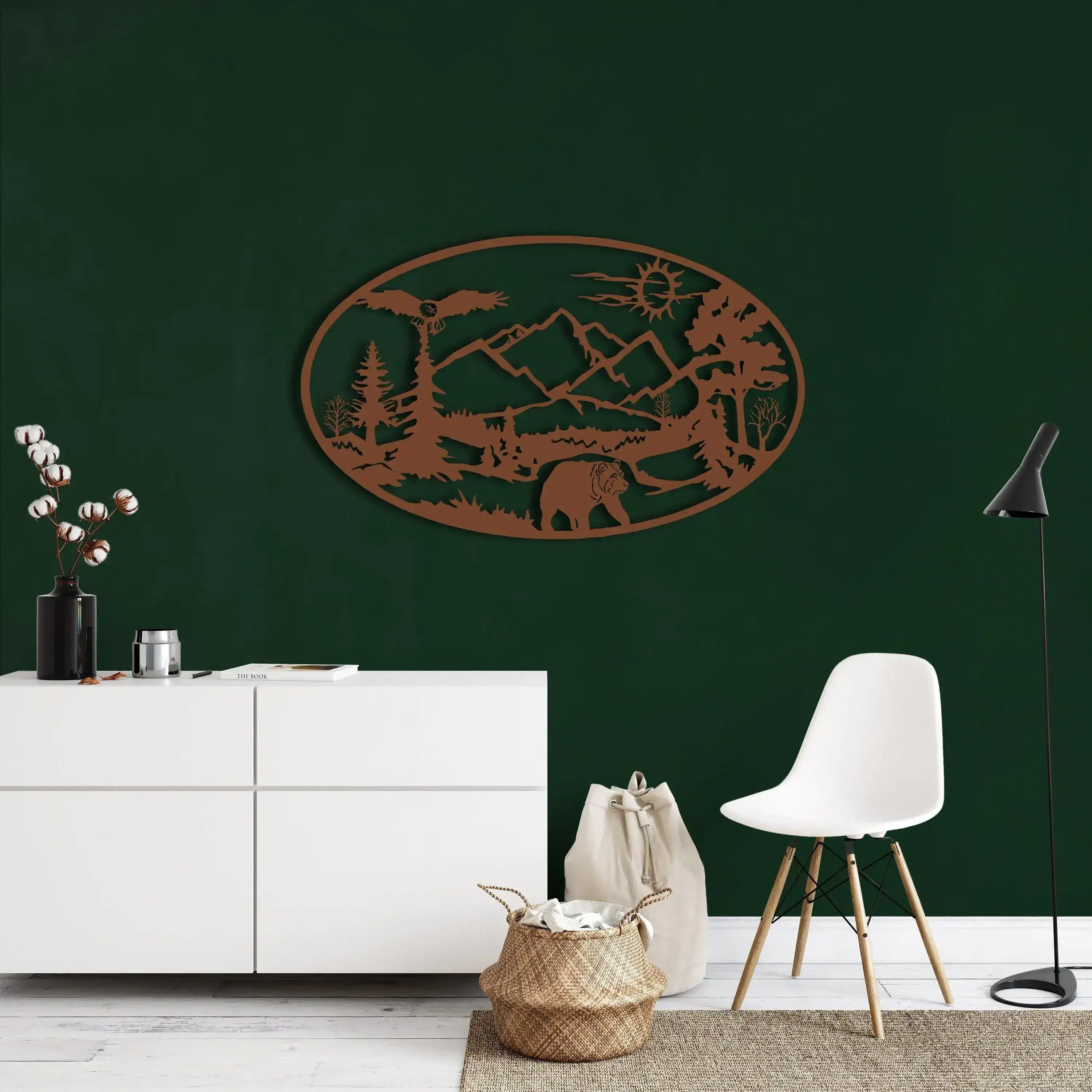 Beer and Mountain Metal Wall Art - Image 14