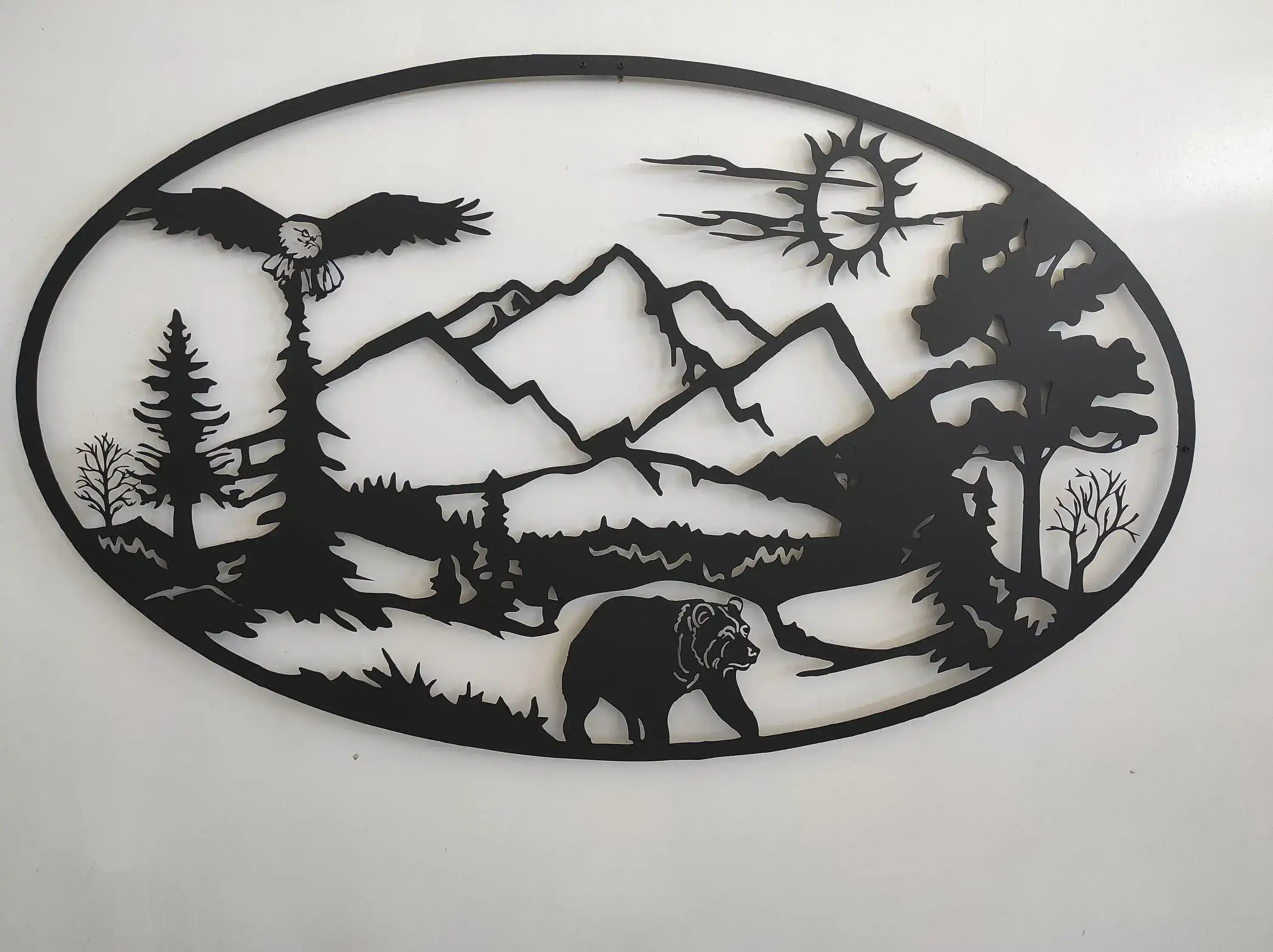 Beer and Mountain Metal Wall Art - Image 8