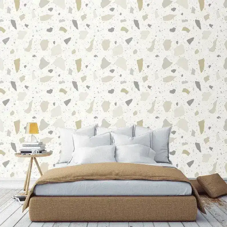 Beige Terrazzo Wallpaper - Image 5