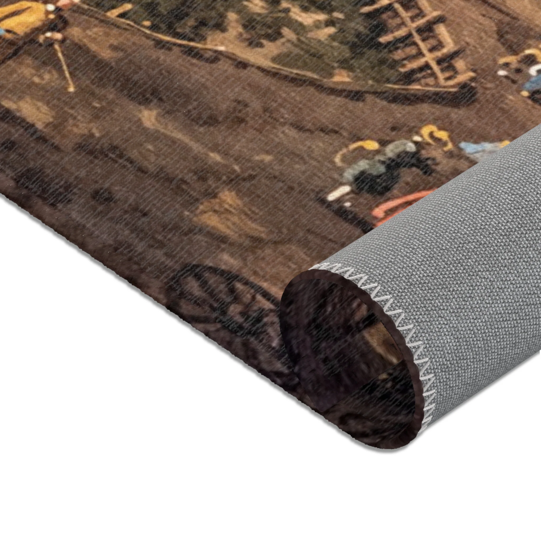 Bemberg Fondation Toulouse - Vue de Dolo - Canaletto ca 1740 - Inv 1011 | Area Rug - Image 18