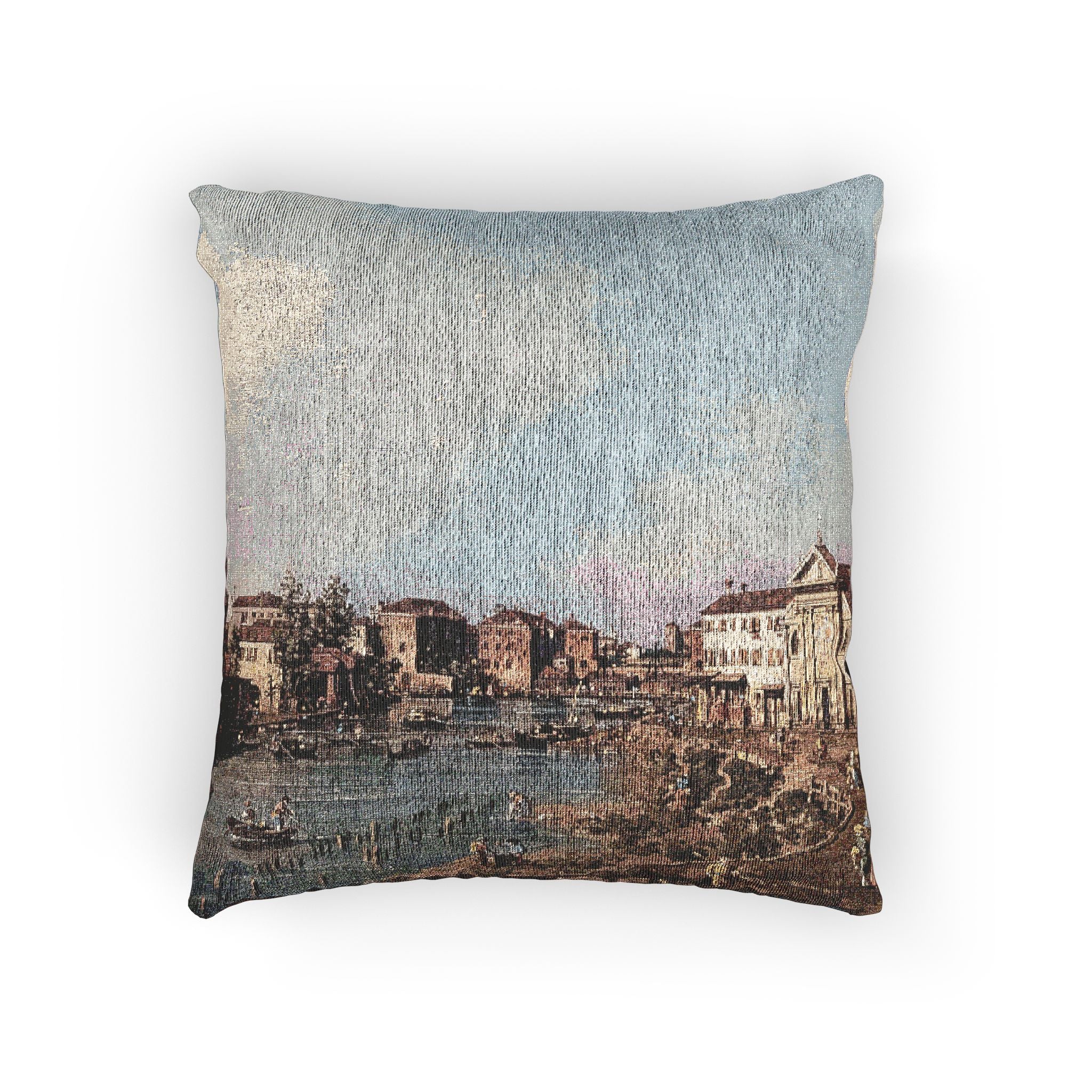 Bemberg Fondation Toulouse - Vue de Dolo - Canaletto ca 1740 - Inv 1011 | Woven Pillow