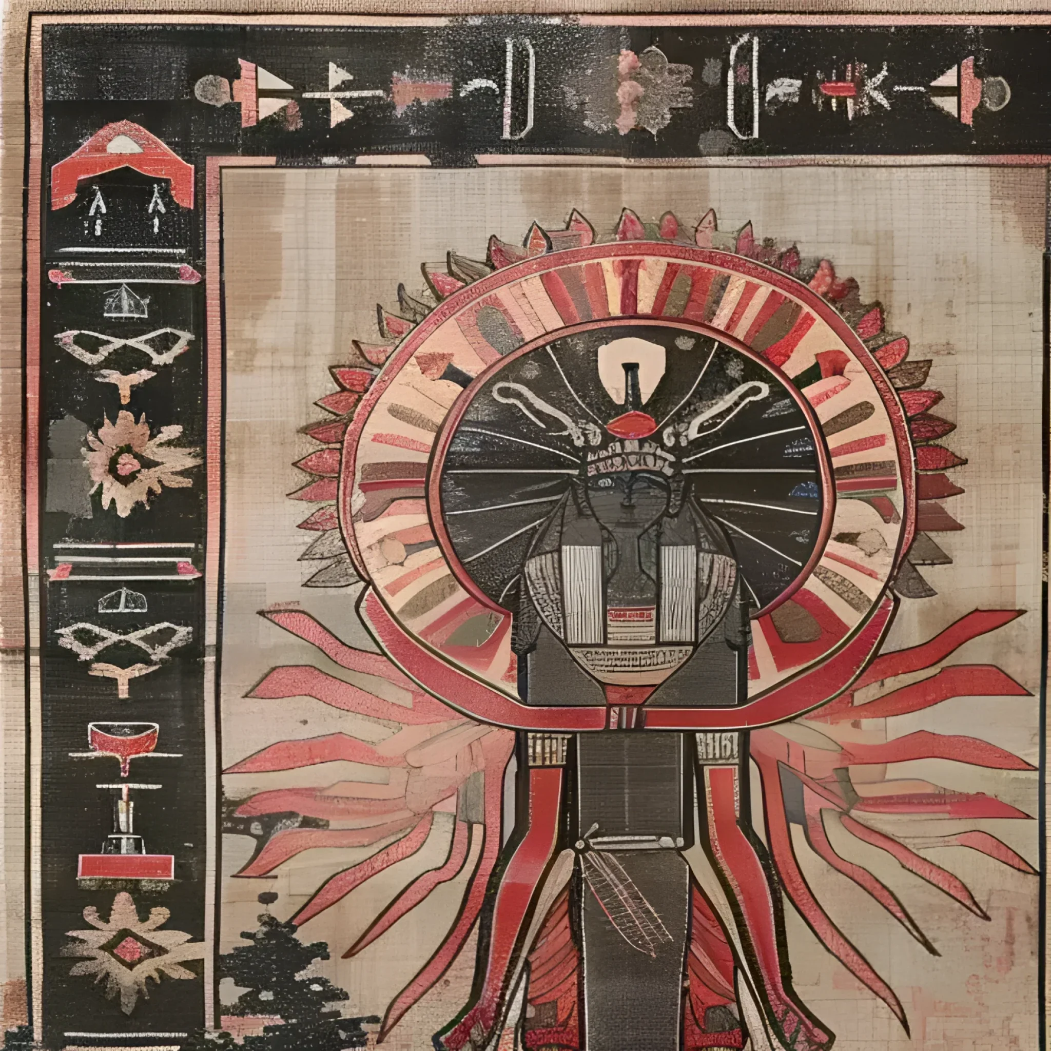 Beneath the Pyramids Hand Knotted Area Rug - Image 6