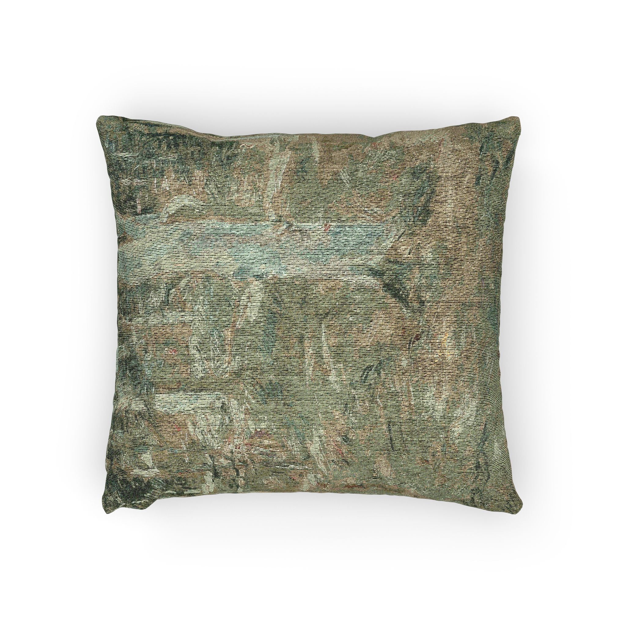 Berthe Morisot - Forêt de Compiègne | Woven Pillow - Image 2