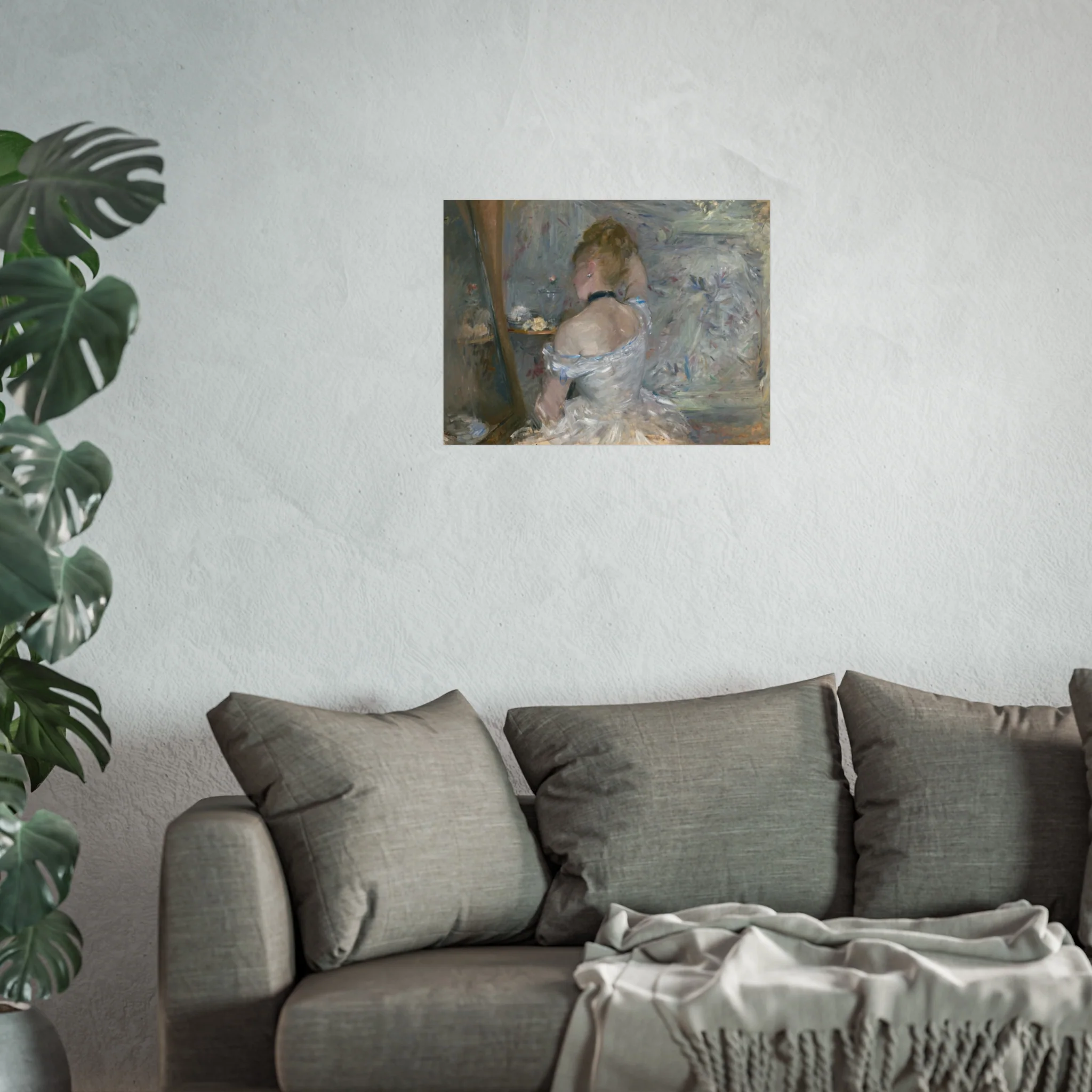 Berthe Morisot - Woman at Her Toilette | Fine Art Poster - Image 9