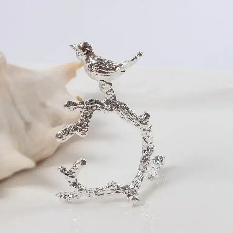 Bird Napkin Rings - 4pcs - Image 6