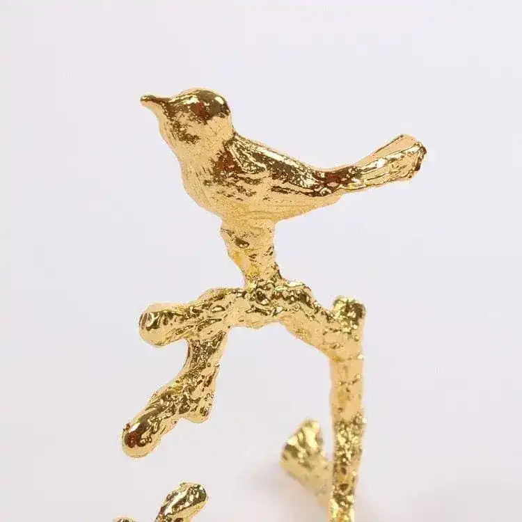 Bird Napkin Rings - 4pcs - Image 8