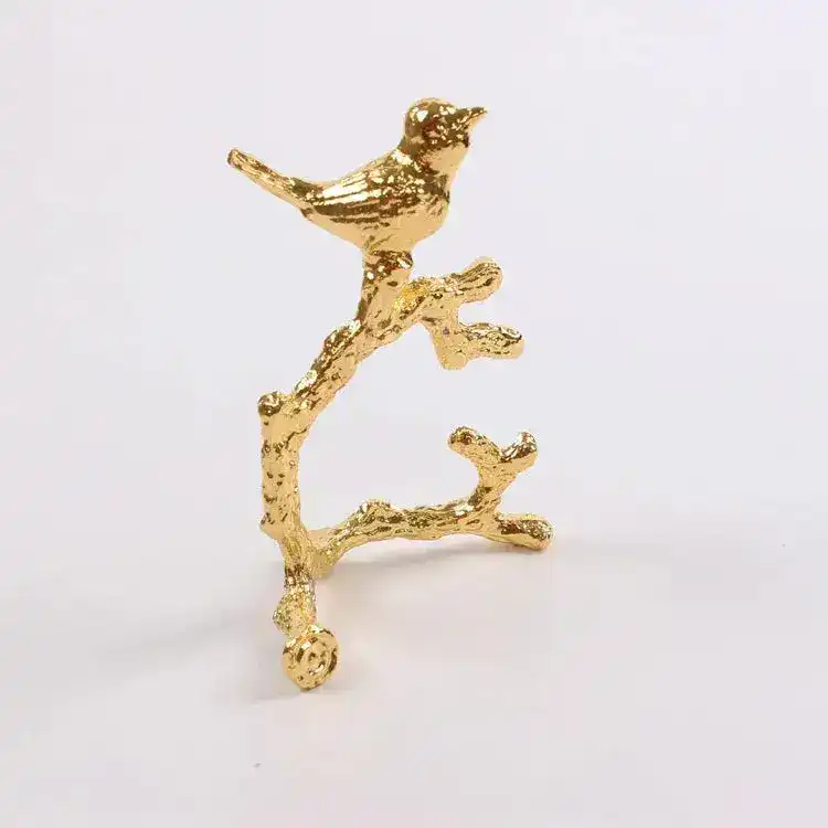 Bird on Branch Napkin Rings - Set of 10 - Image 7
