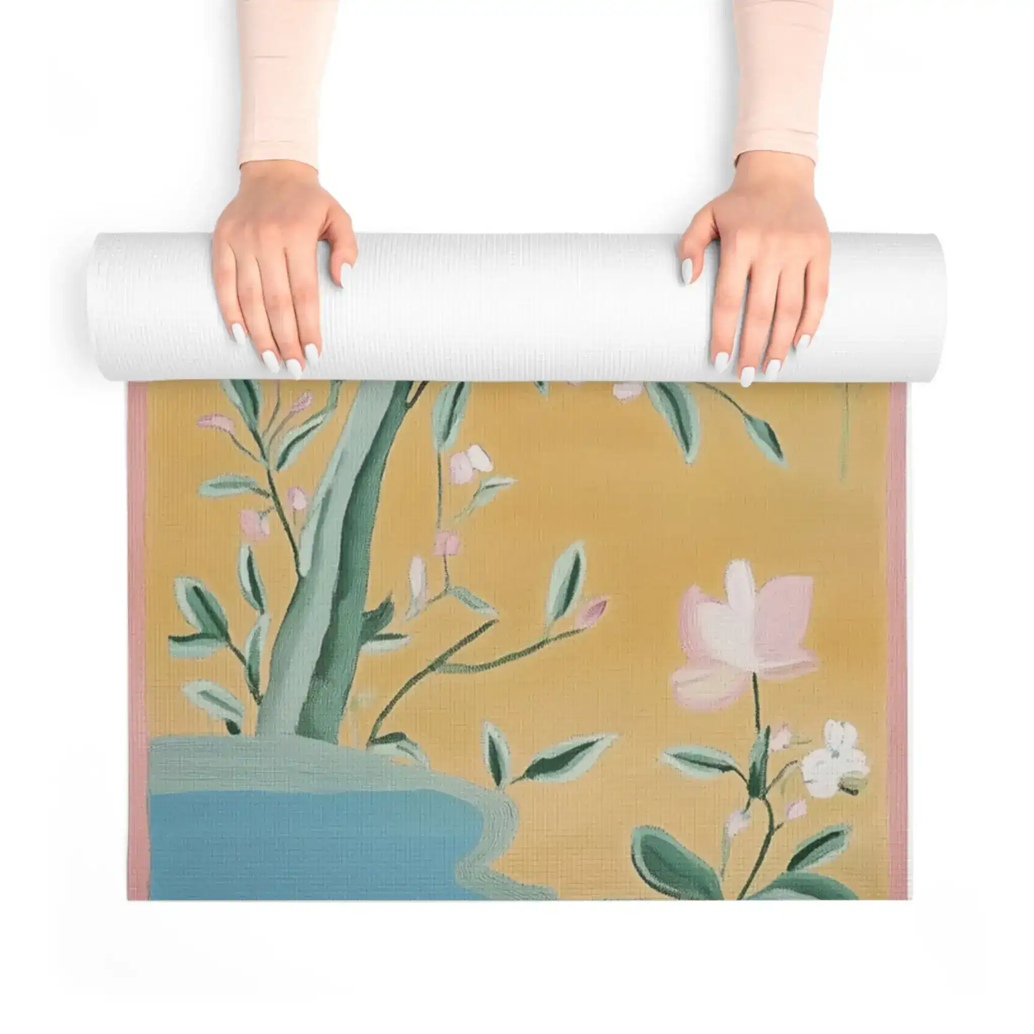 Birds & Blossoms Yoga Mat - Image 2
