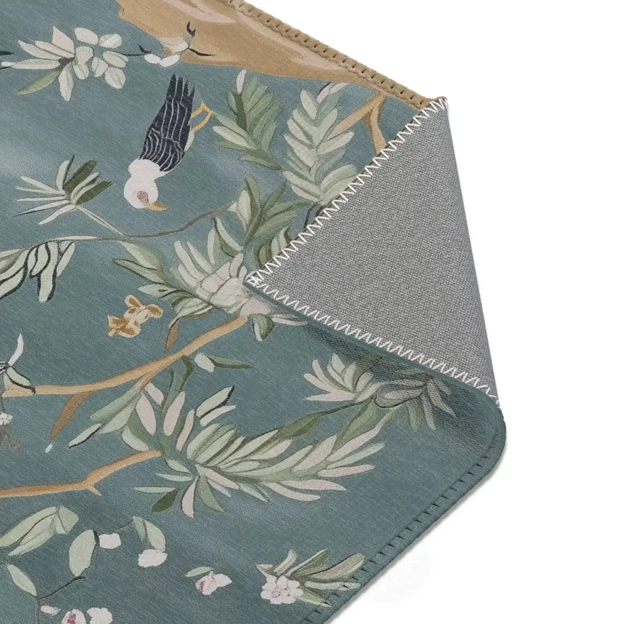 Birds in Bloom Accent Rug - Image 6