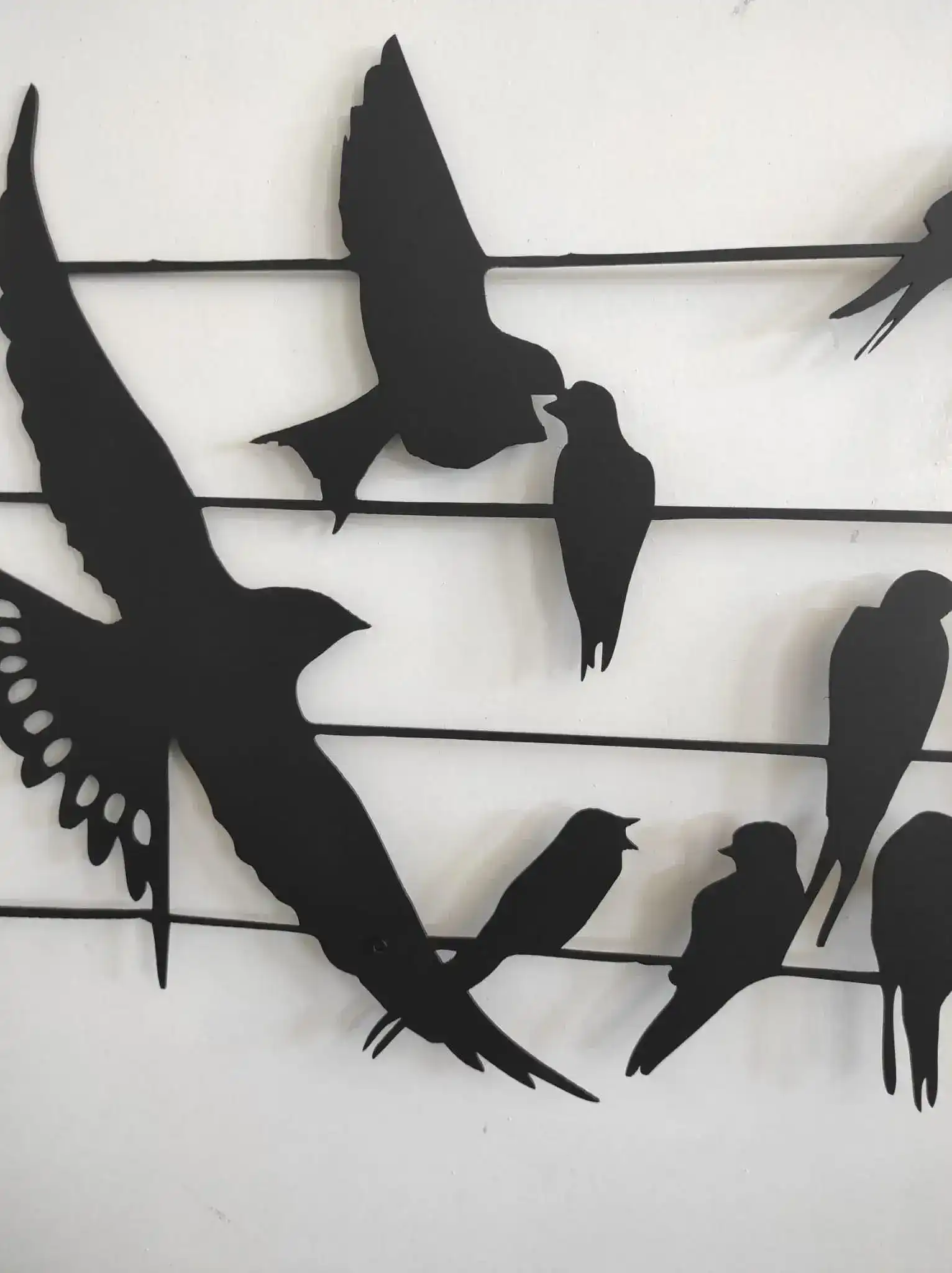 Birds on Branch Metal Wall Decor - Image 10