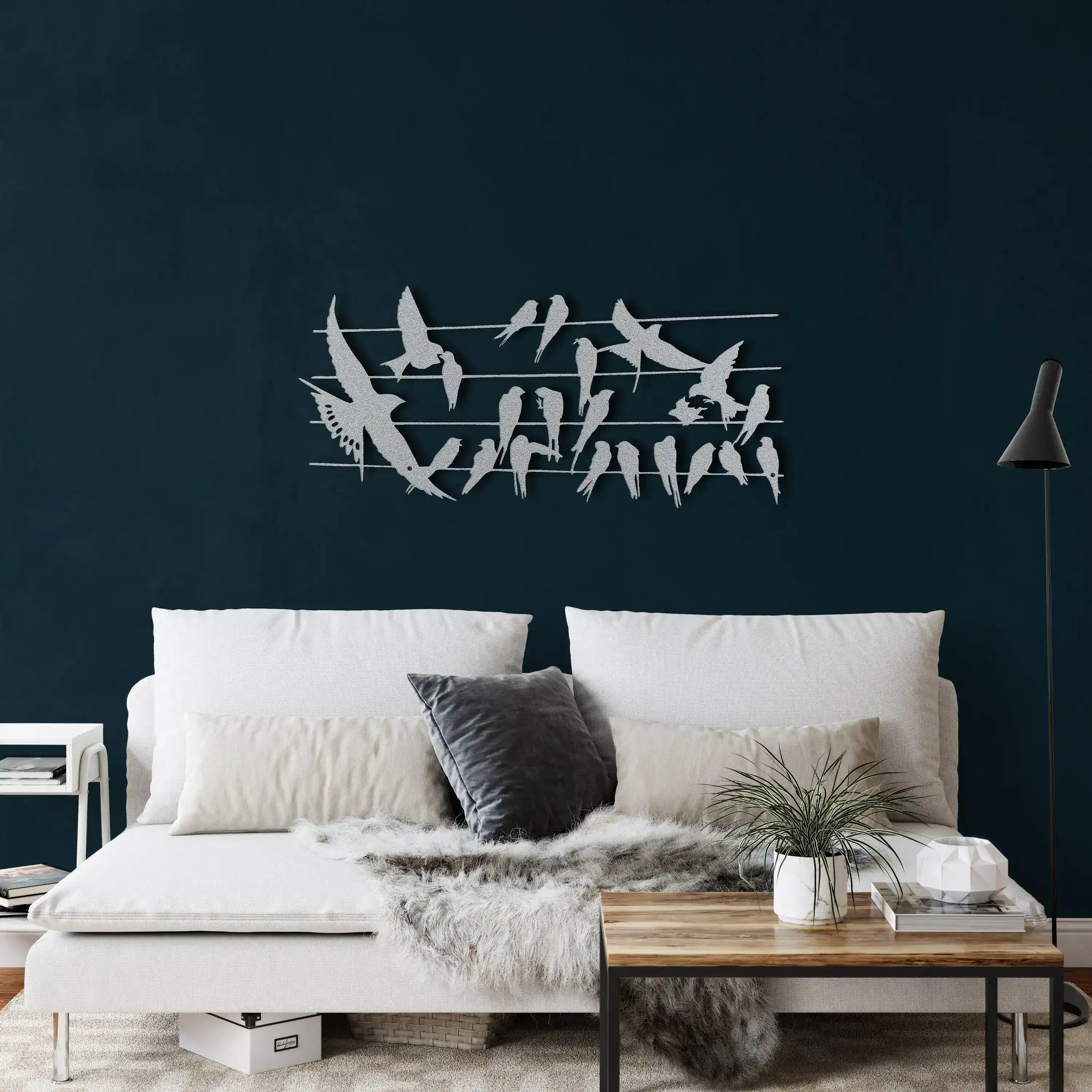 Birds on Branch Metal Wall Decor - Image 12