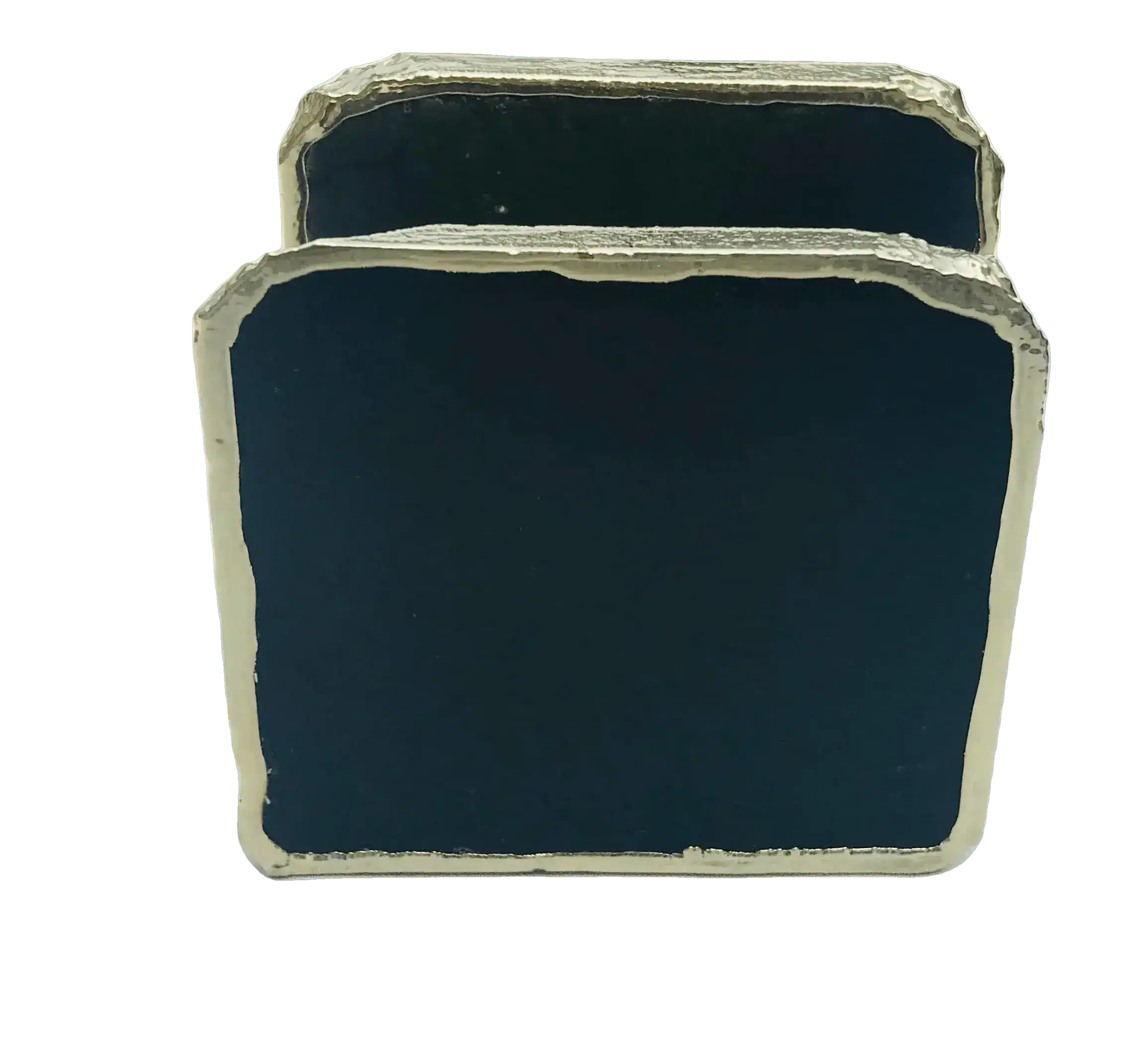Black Agate Stone Napkin Holder - Image 3