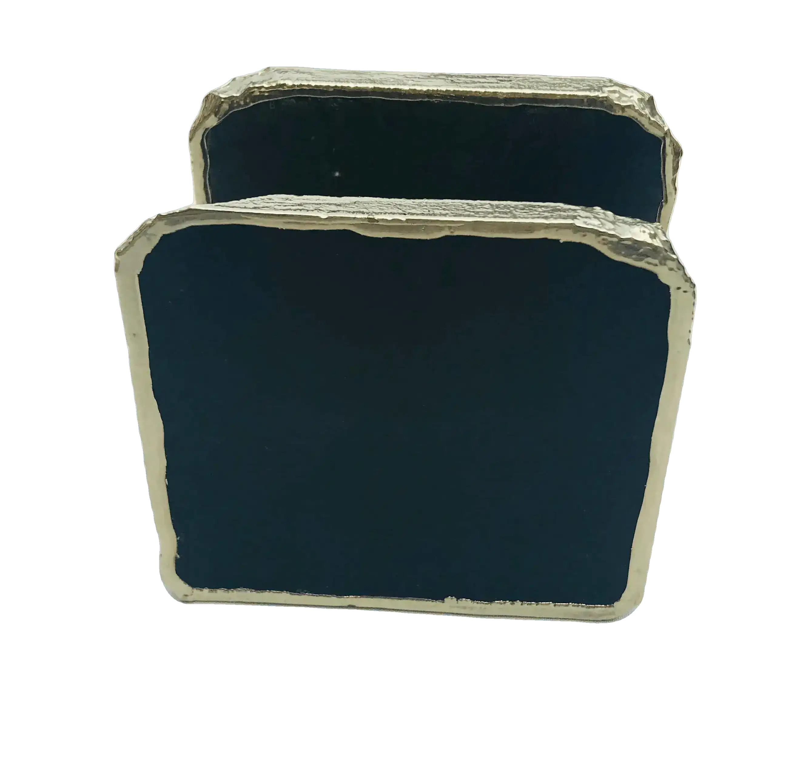 Black Agate Stone Napkin Holder - Image 4
