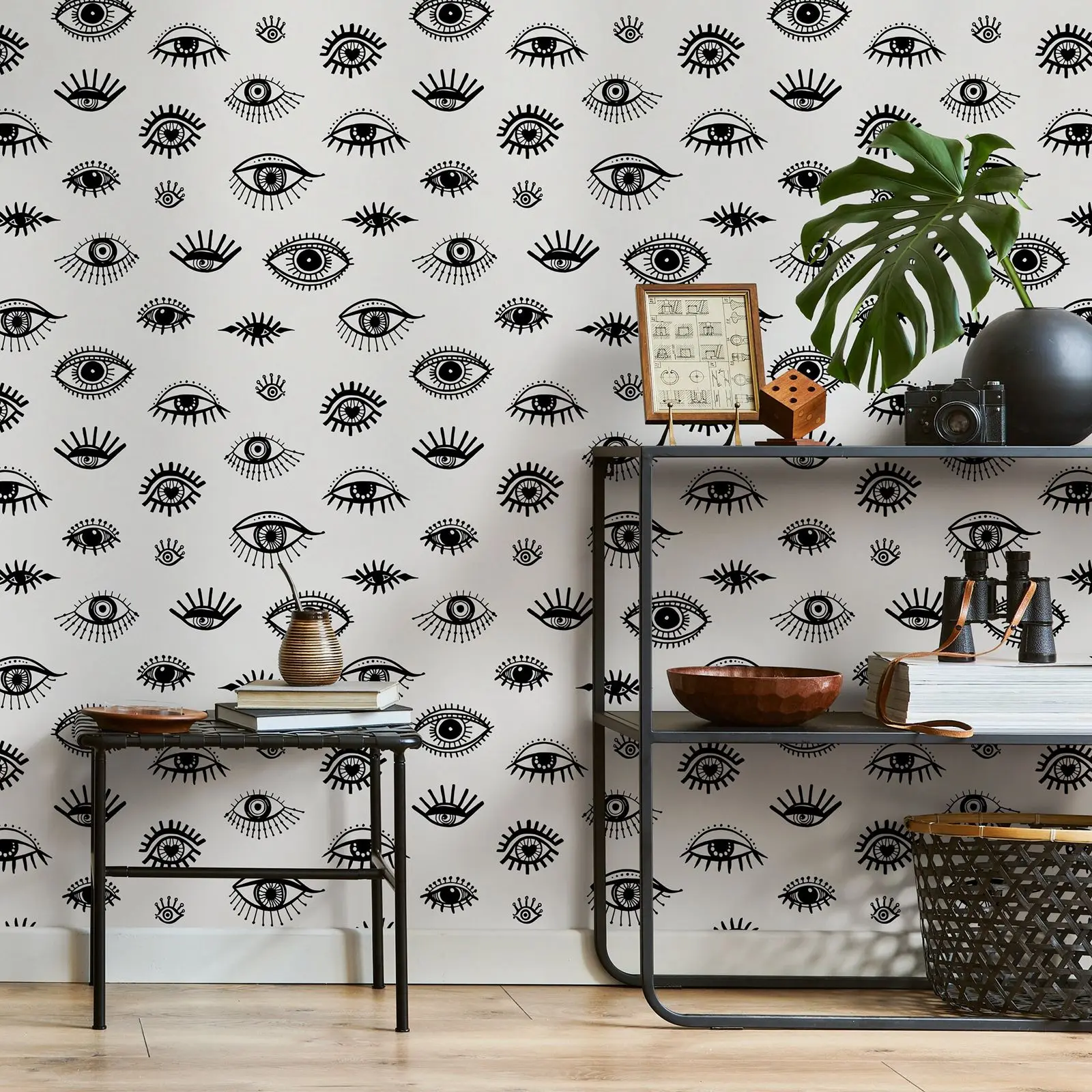 Black And White Eyes Wallpaper - Image 4