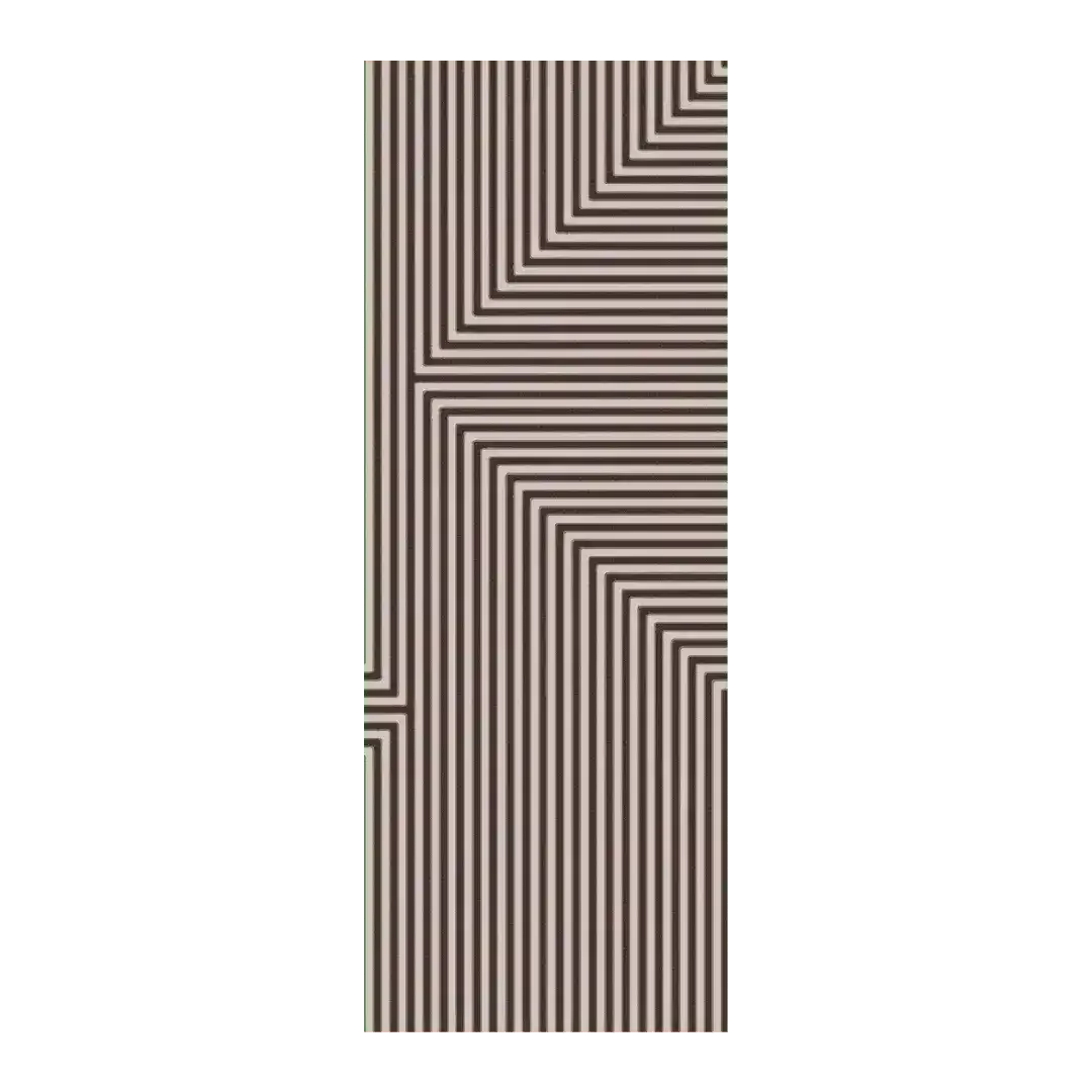 Black Illusion Flow Hand Tufted Wool Rug - Image 4