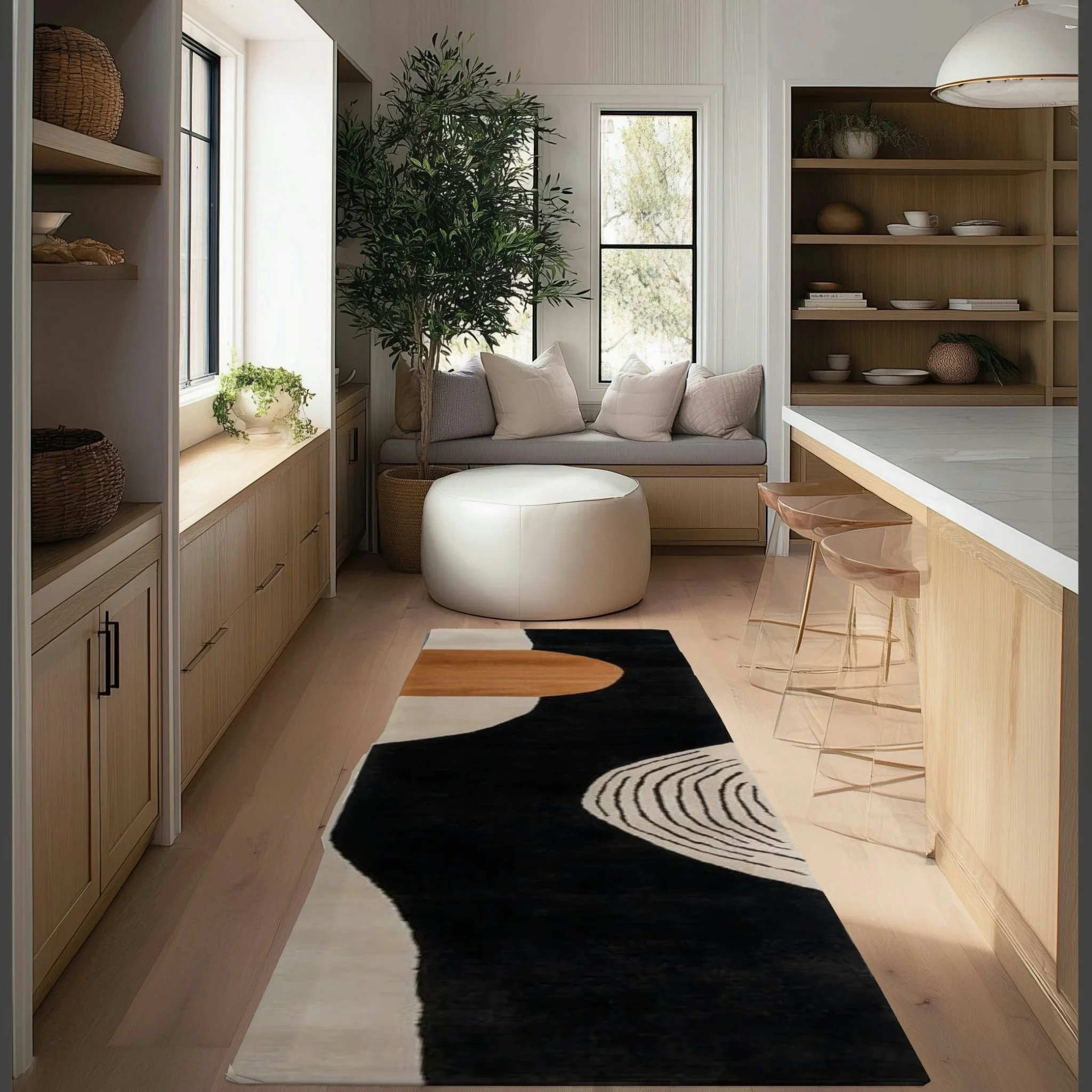 Bloom Chant Hand Tufted Wool Rug - Image 3