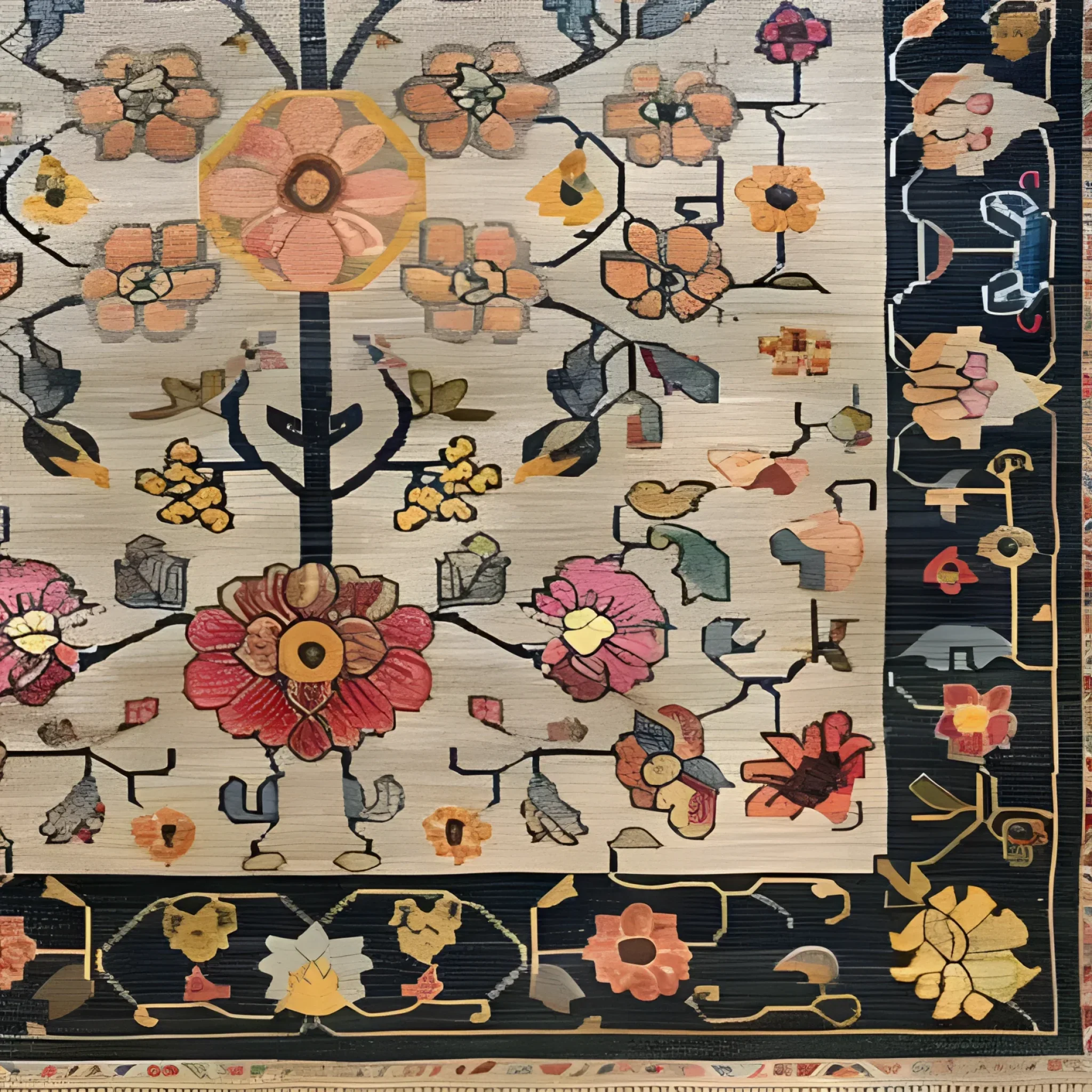 Blooming Arbor Hand Knotted Area Rug - Image 7