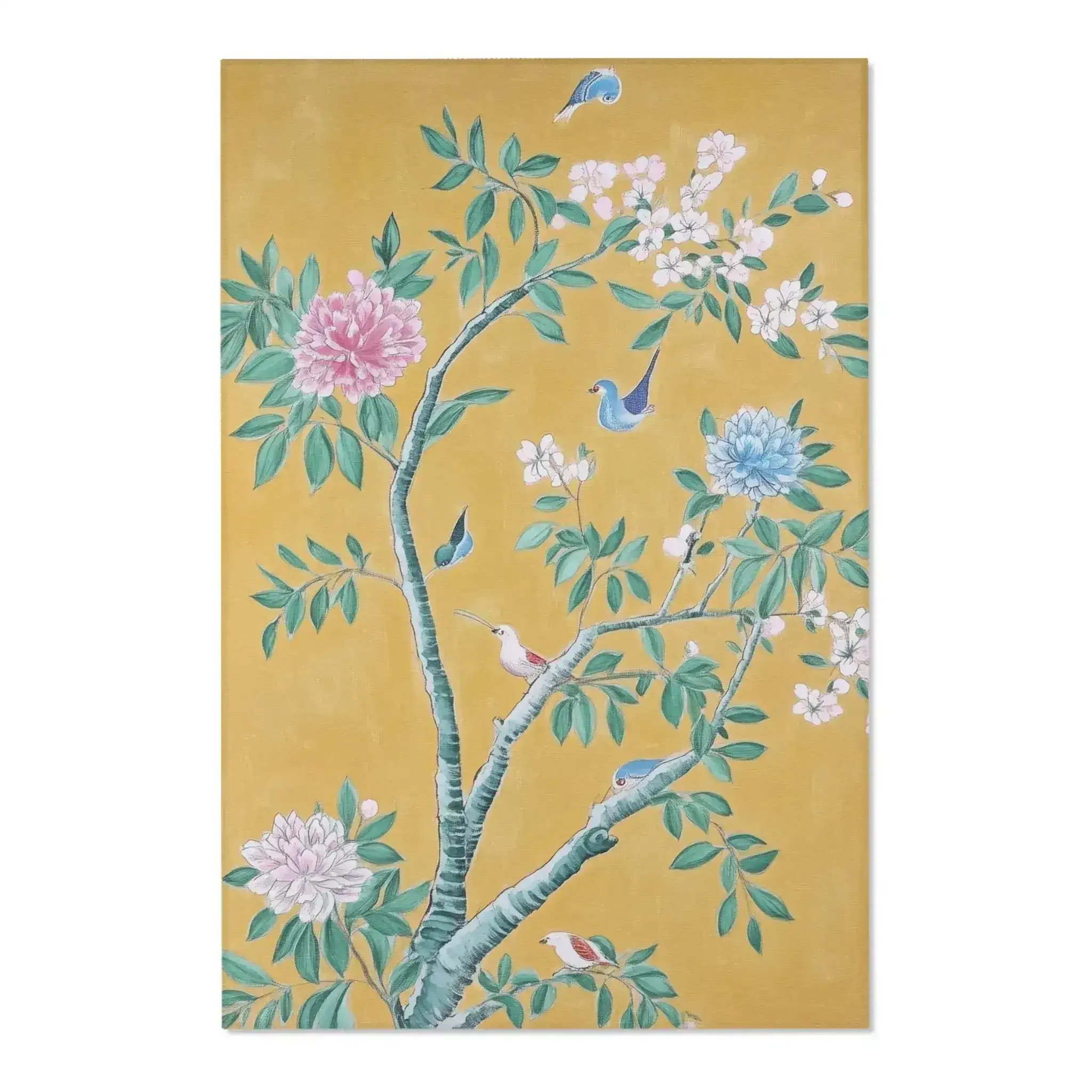 Blooming Birds & Peonies Accent Rug - Image 3