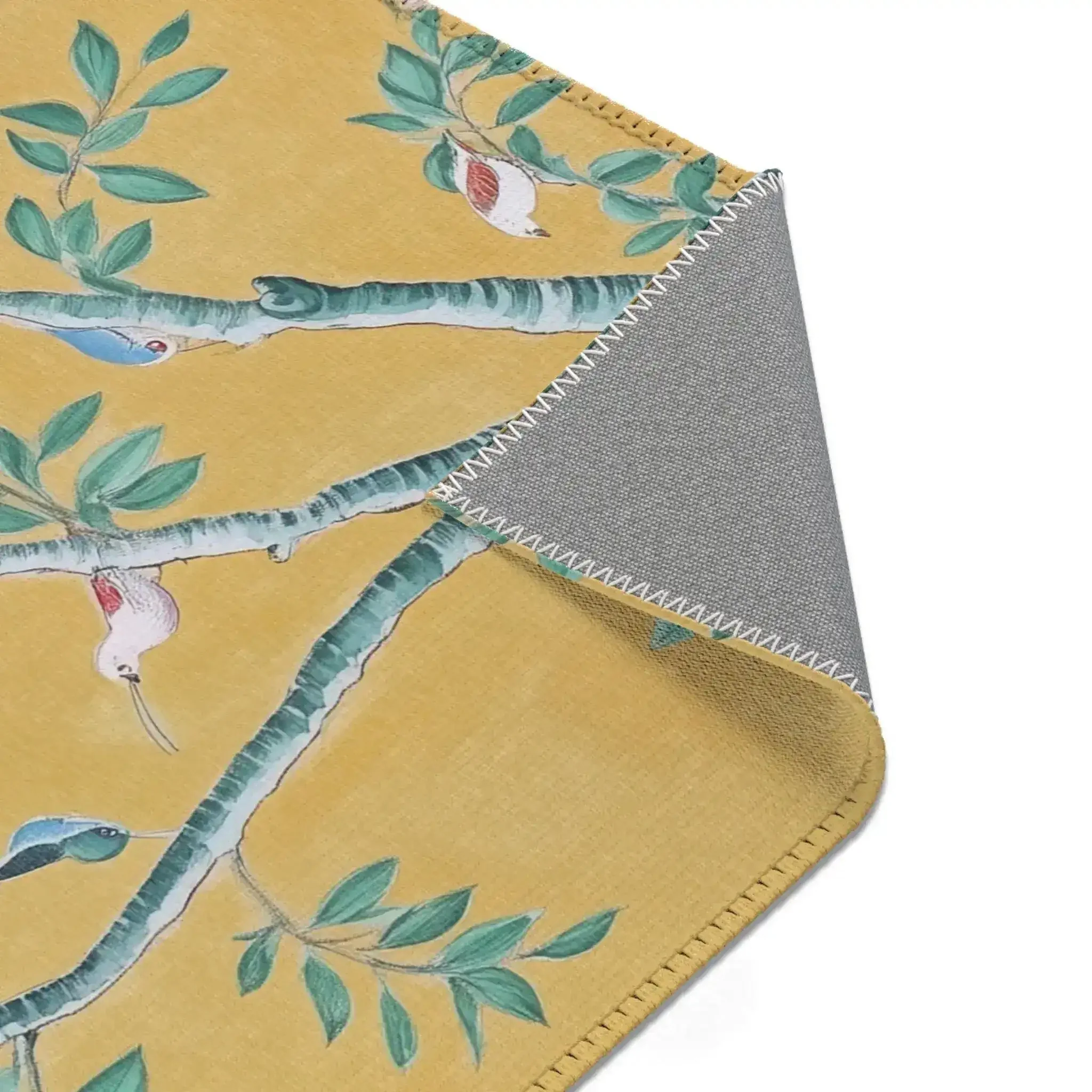 Blooming Birds & Peonies Accent Rug - Image 6