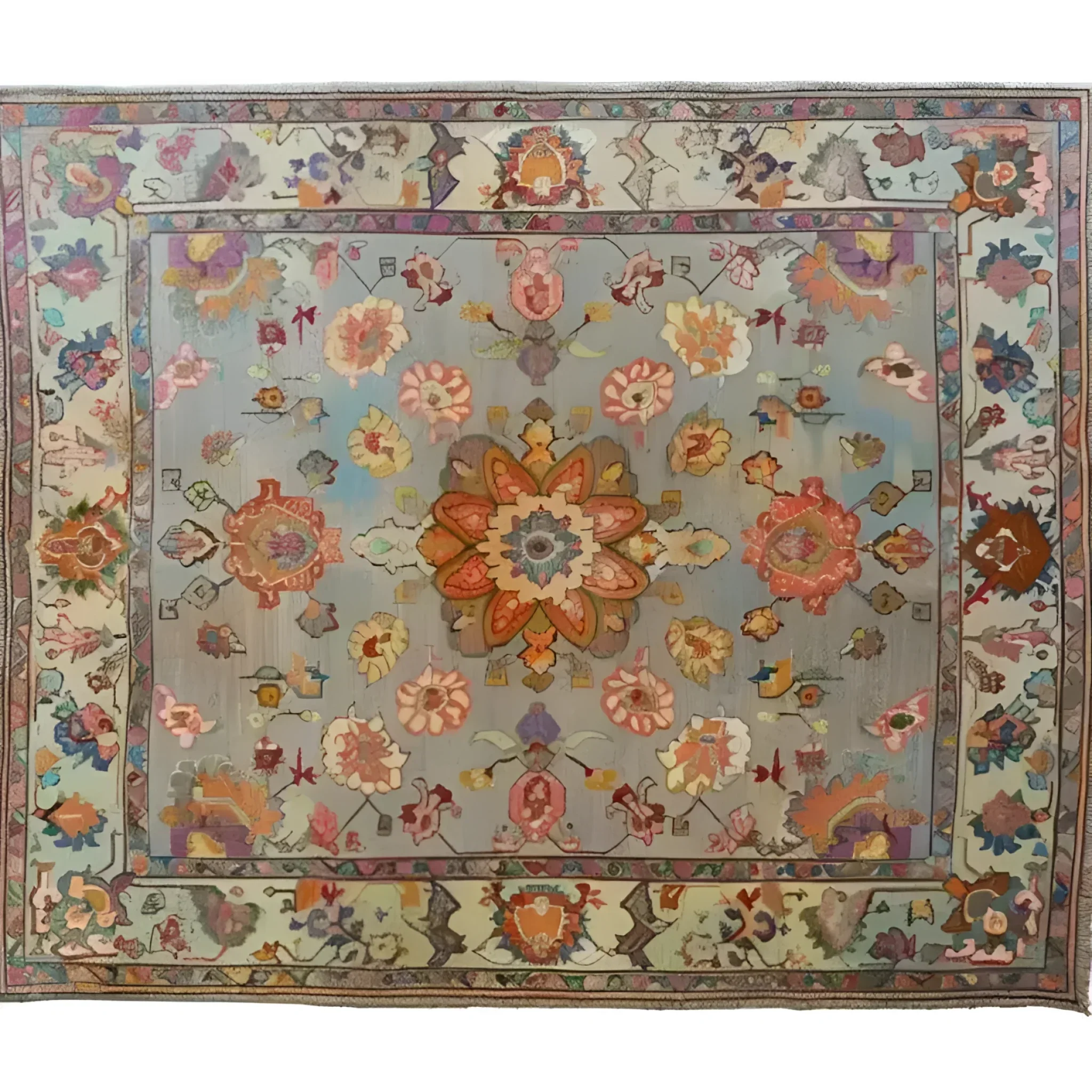Blooming Threads Hand Knotted Area Rug - Image 3