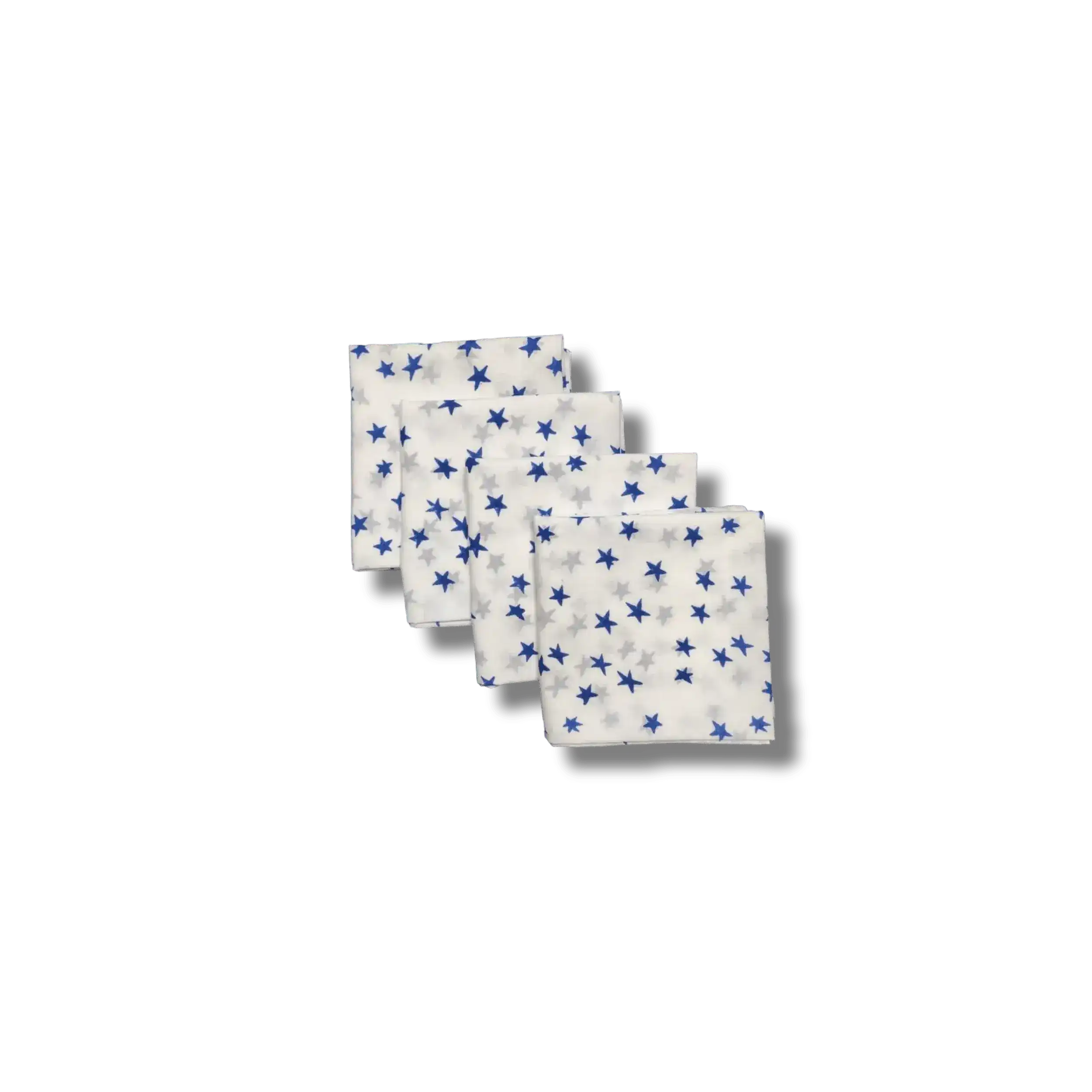 Blue Mini Star Cotton Napkins - Image 6