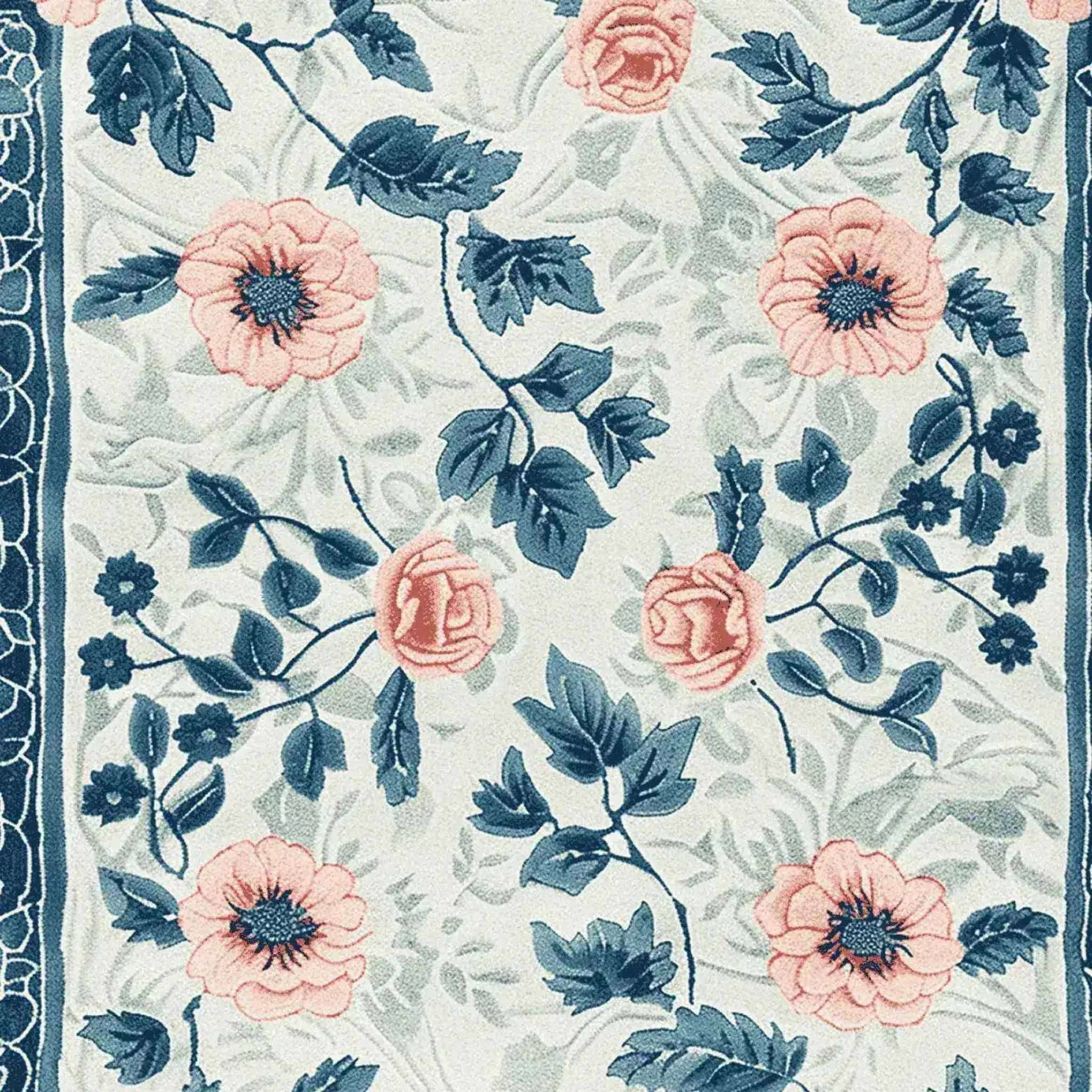 Blush Garden Bloom Hand Tufted Rug - Image 8