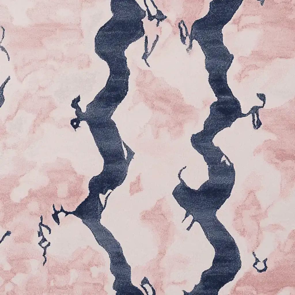 Blush Marble Current Hand Tufted Rug - Image 5