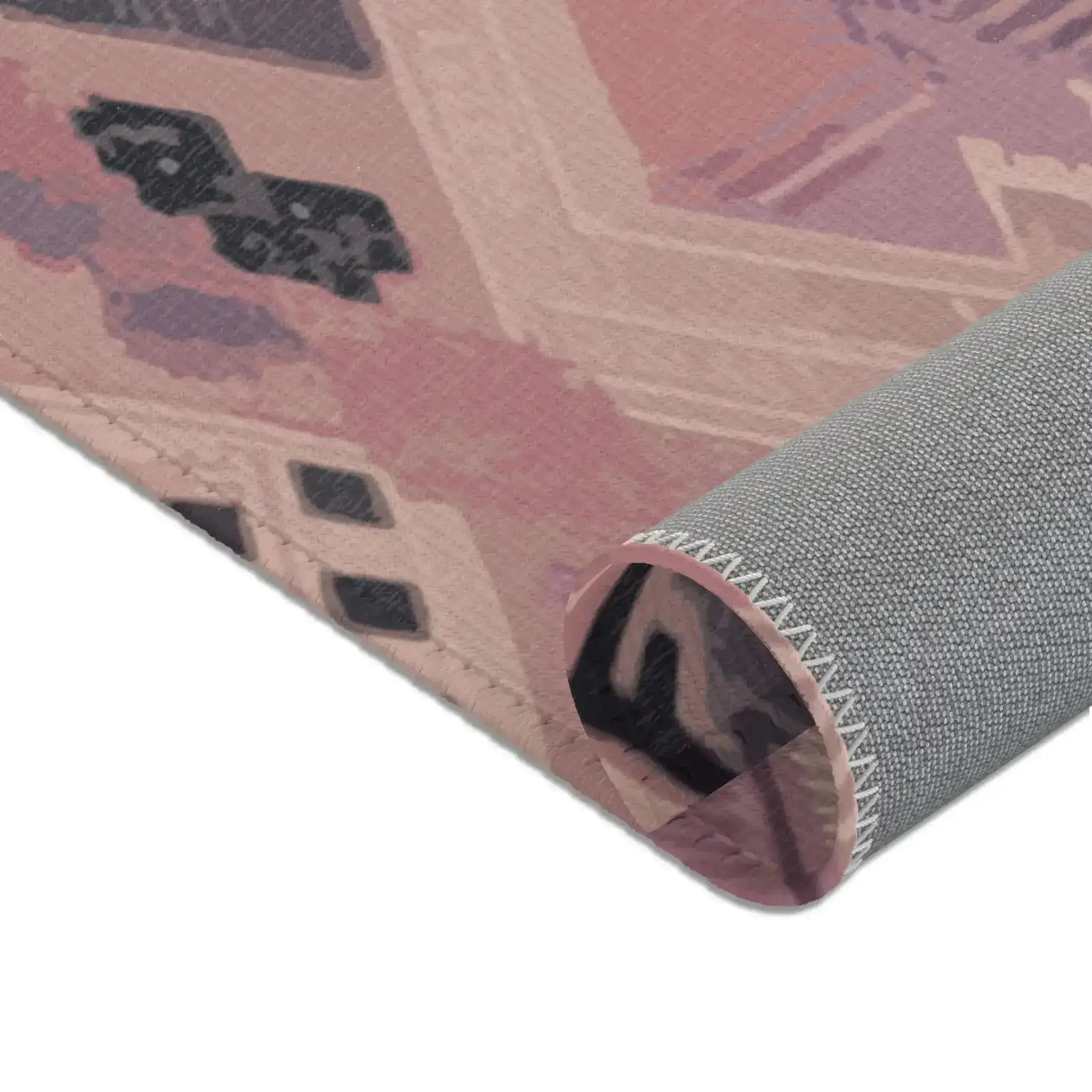Blush Vibe Diamond Accent Rug - Image 9