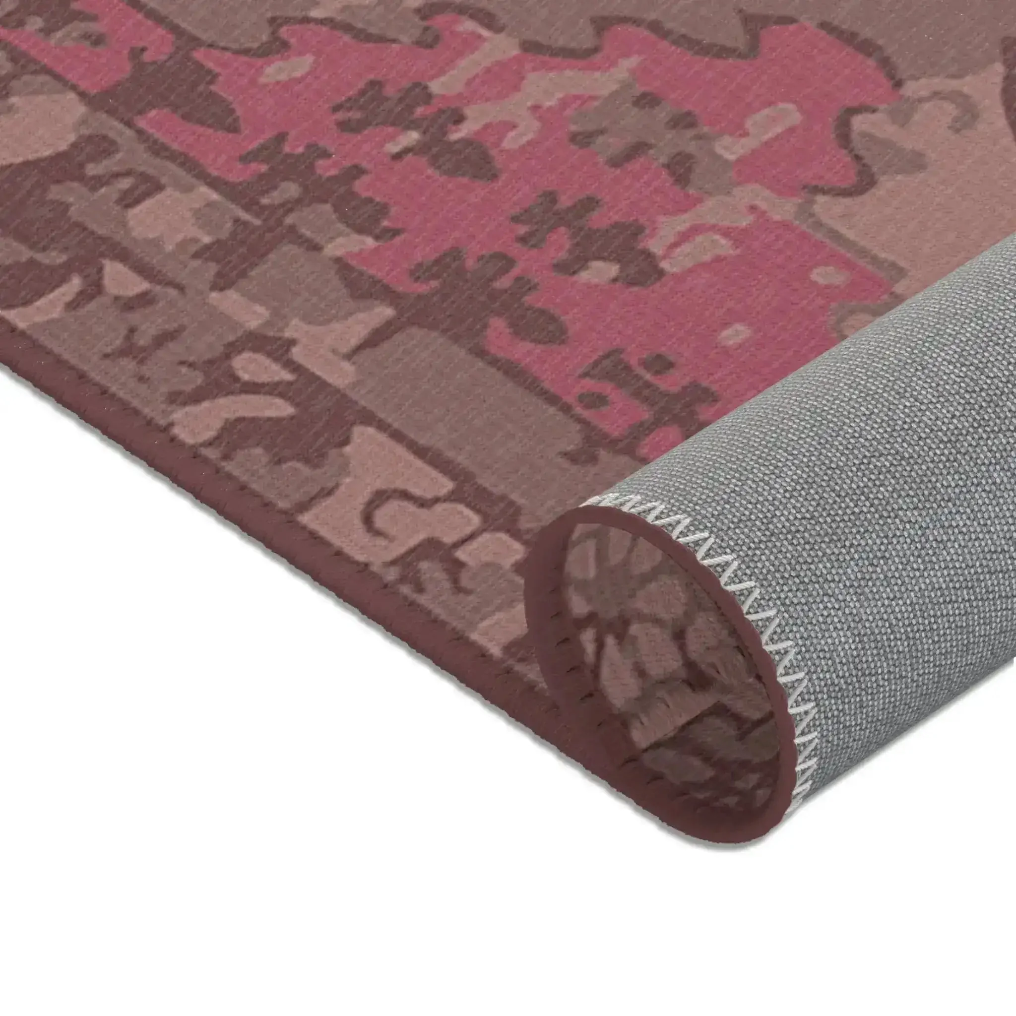 Bohemian Diamond Medallion Accent Rug - Image 7