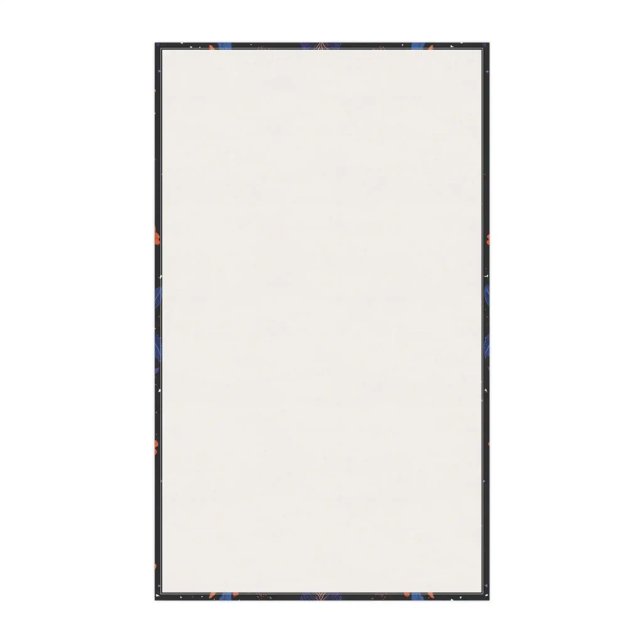 Botanical Bliss Floral Design Cotton Kitchen Towel - Image 3