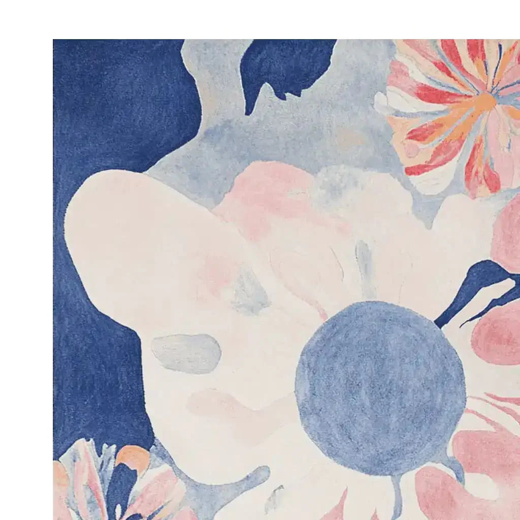 Botanical Dream Tapestry Hand Tufted Rug - Image 4