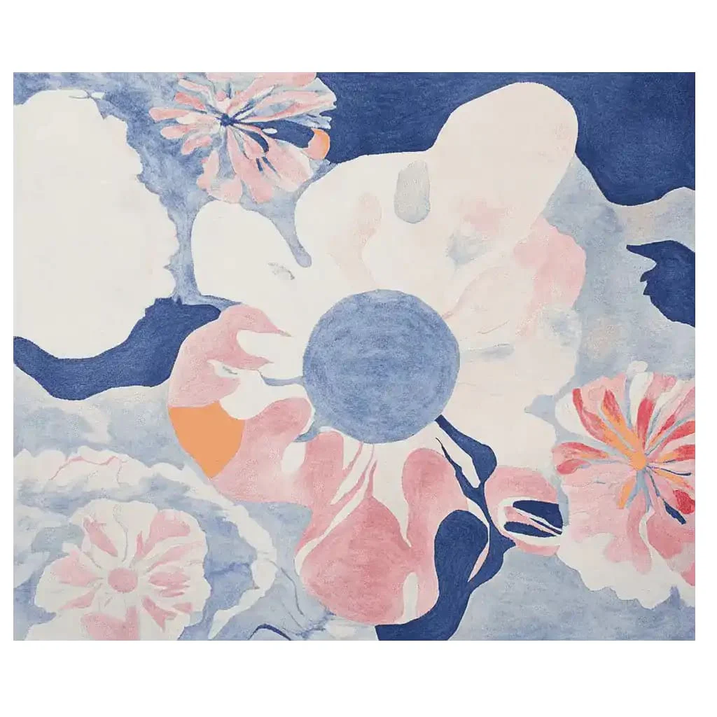 Botanical Dream Tapestry Hand Tufted Rug - Image 5