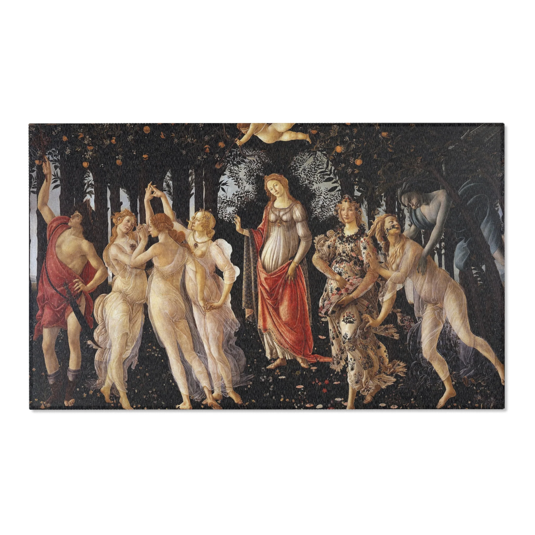 Botticelli-primavera | Area Rug - Image 5