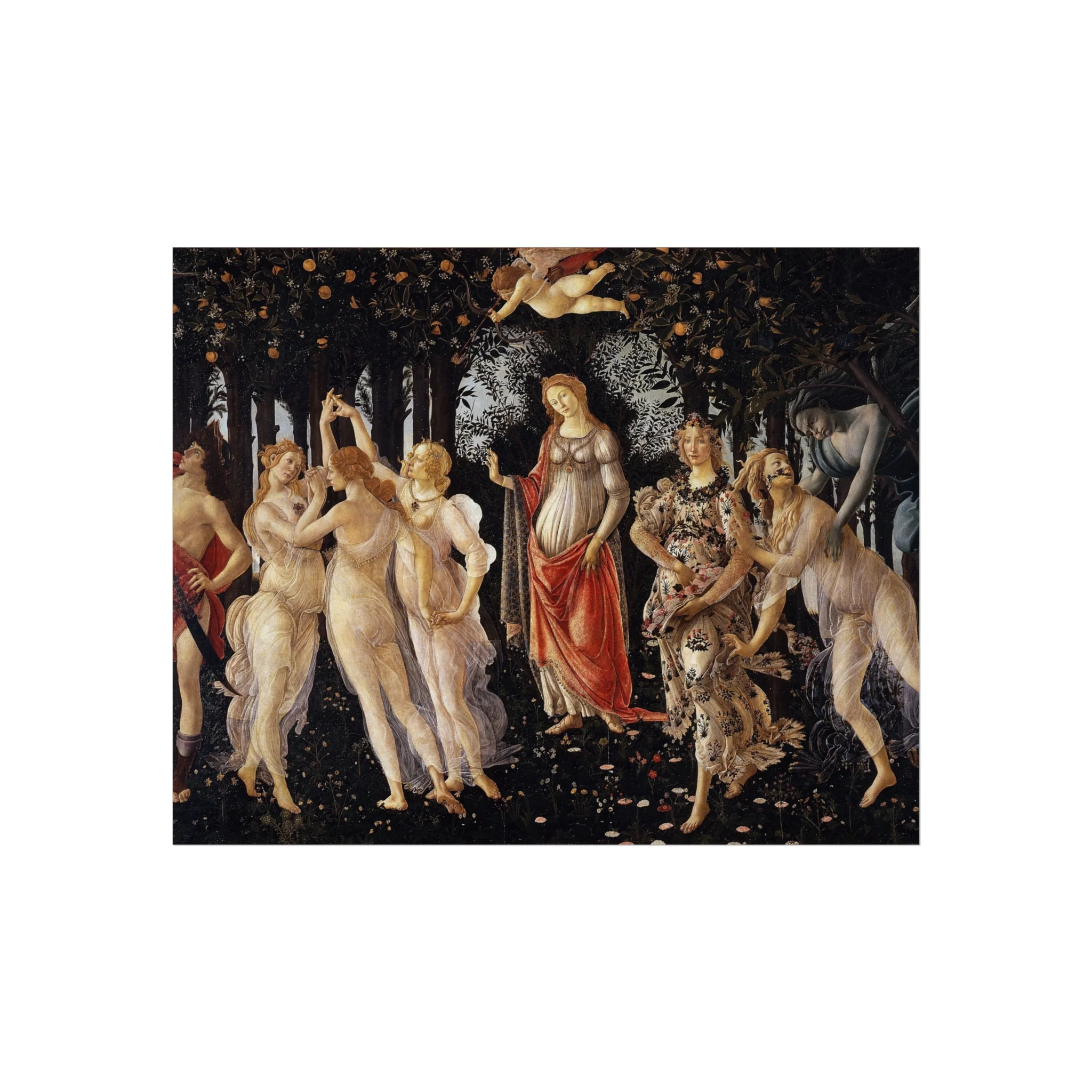 Botticelli-primavera | Fine Art Poster - Image 2