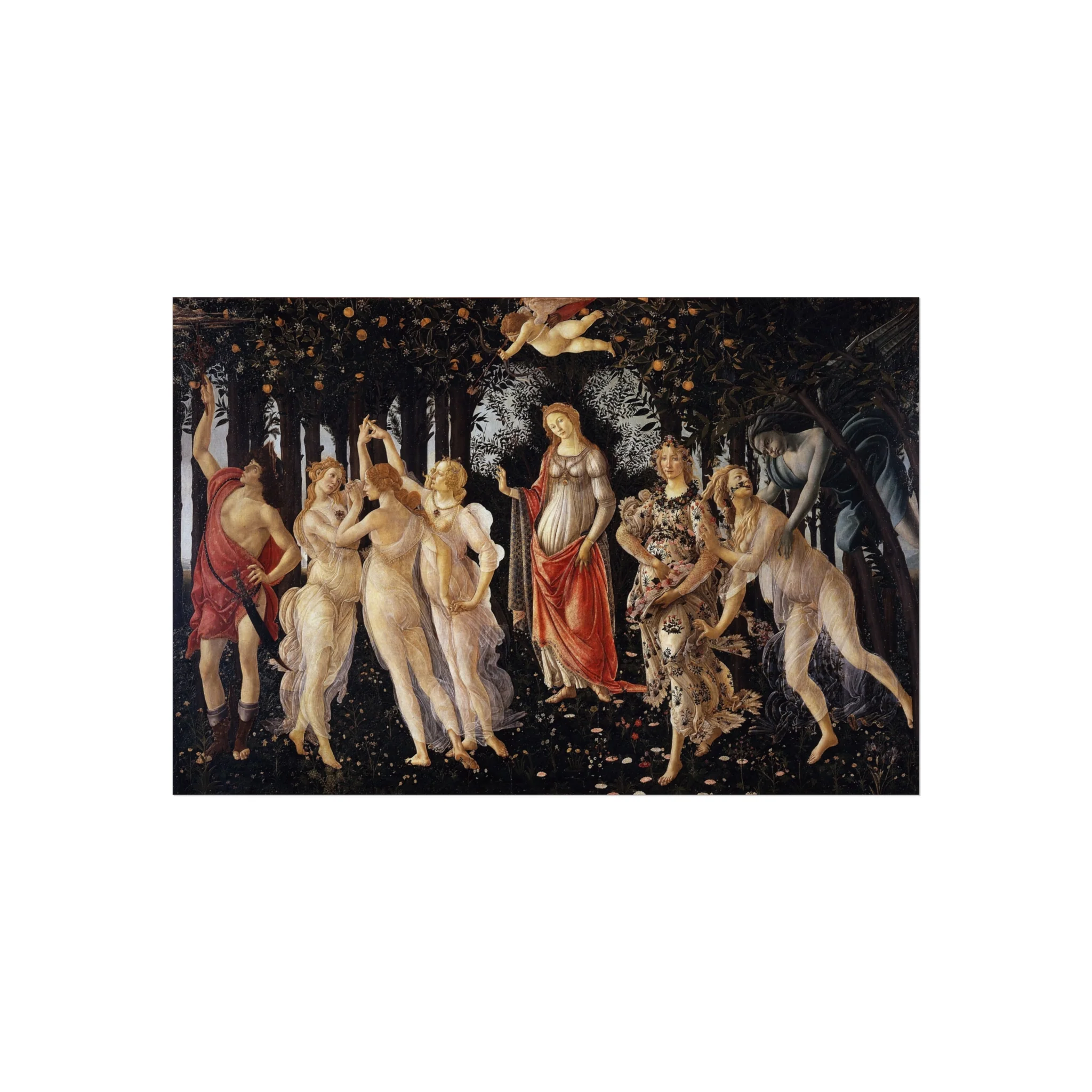 Botticelli-primavera | Fine Art Poster - Image 4