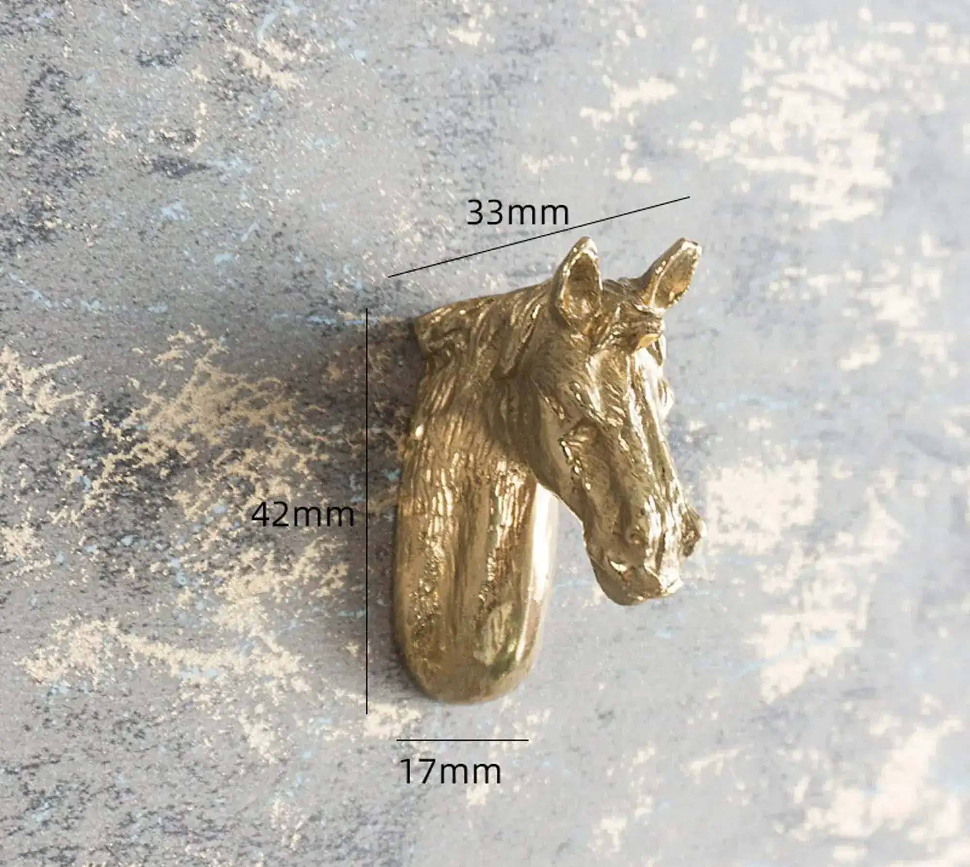 Brass Animal Head Cabinet Drawer Knob - Image 13