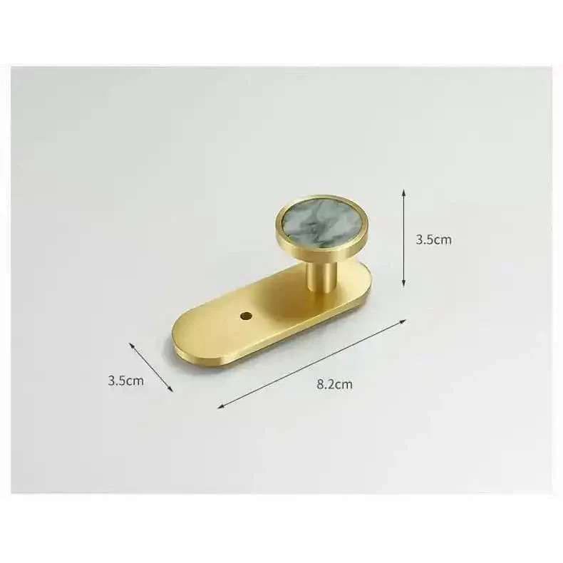 Brass Shell Wall Organizing Hook - Image 9
