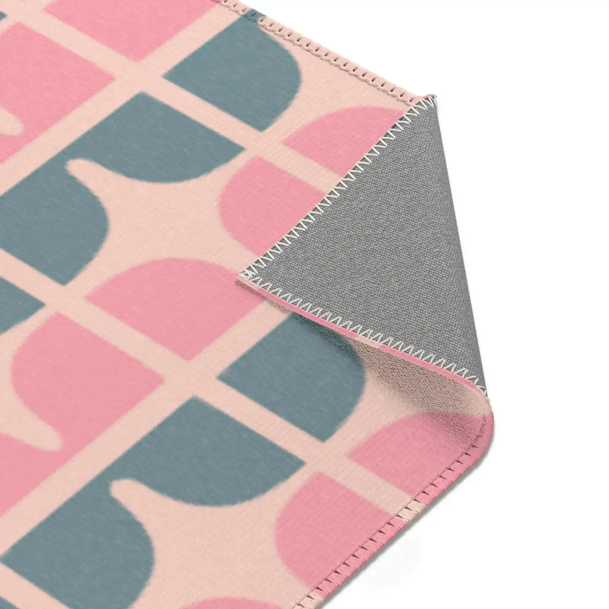 Bubblegum Grid Glow Accent Rug - Image 5