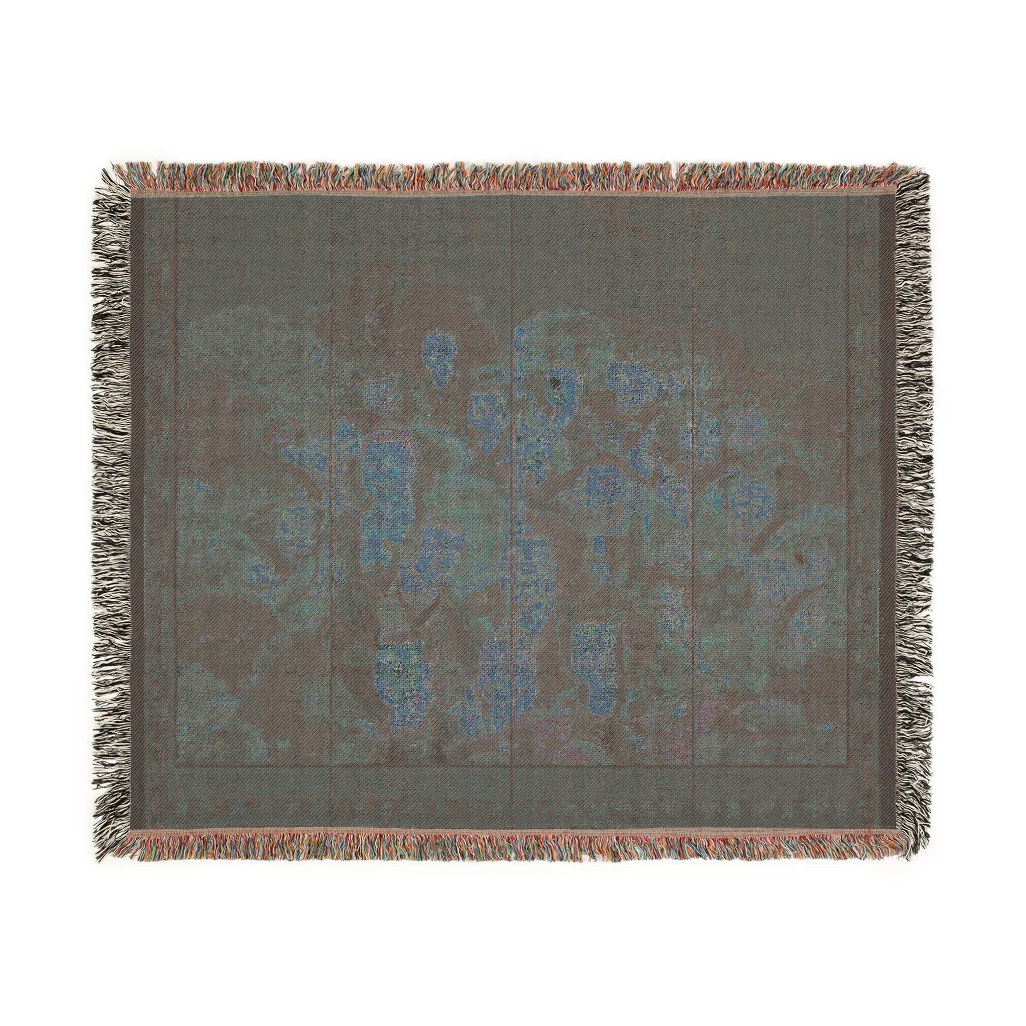 Buddhist Deities Woven Throw Blanket - Image 3