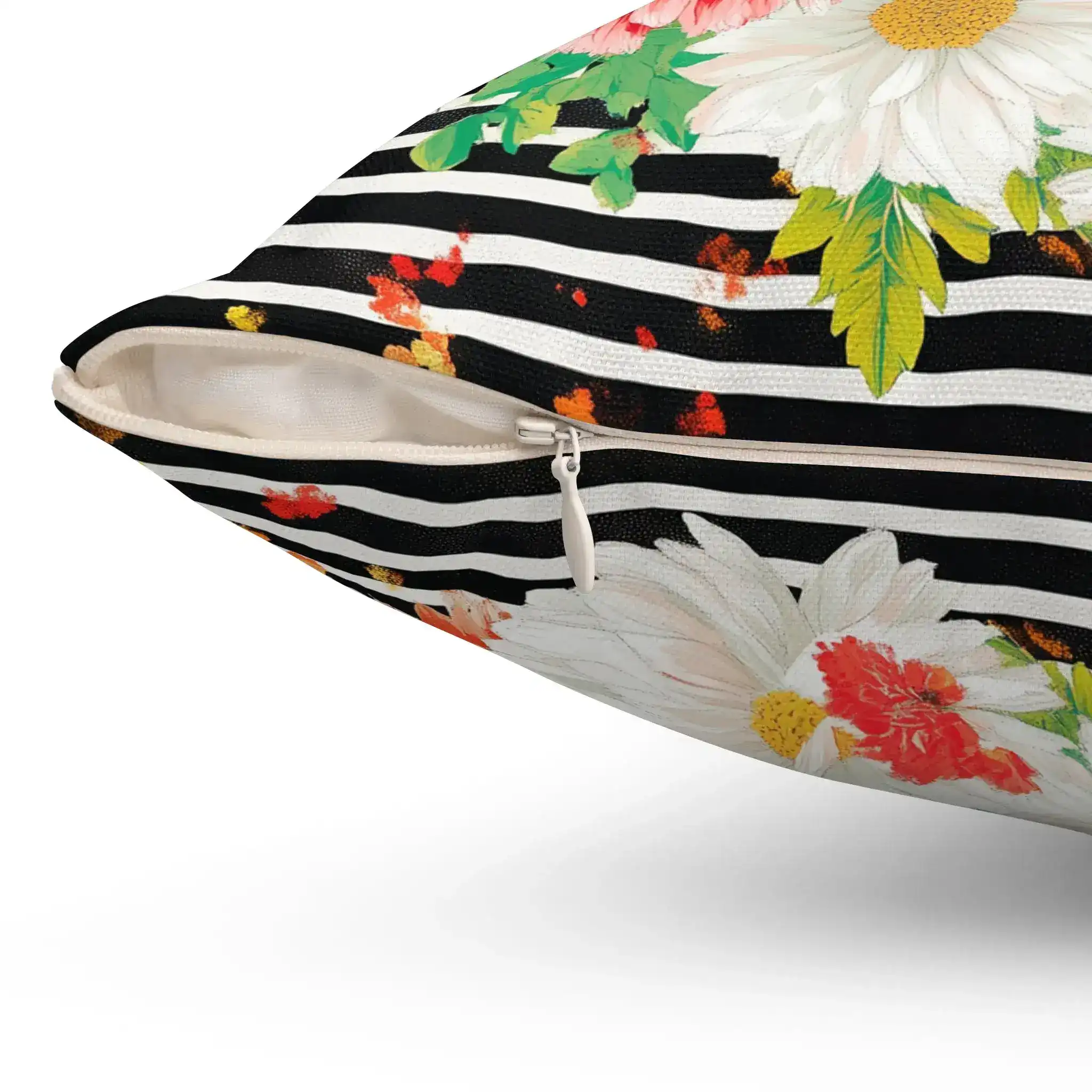 Butterfly Bloom Spiral Throw Pillow - Image 3