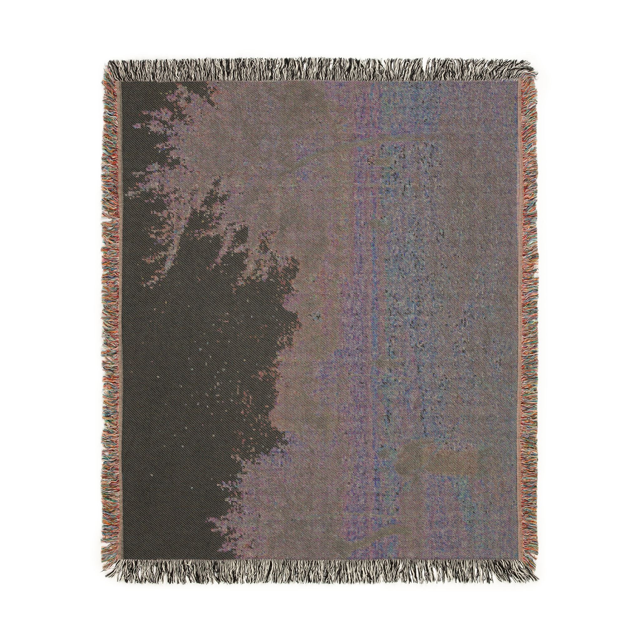 Camille Pissarro - Haymaking at Éragny | Woven Tapestry Blanket - Image 9