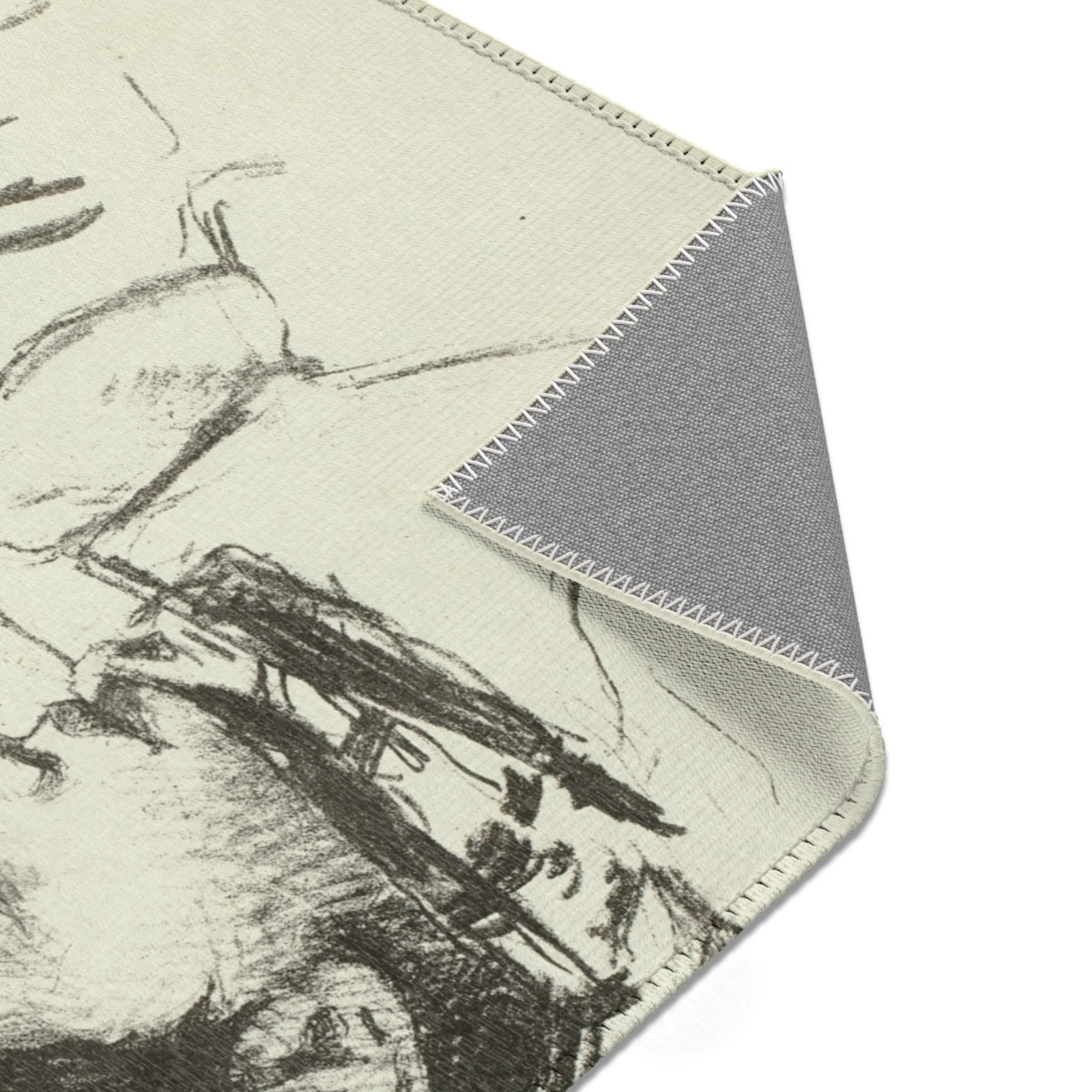 Camille Pissarro - Portrait Lucien Pissarro | Area Rug - Image 7