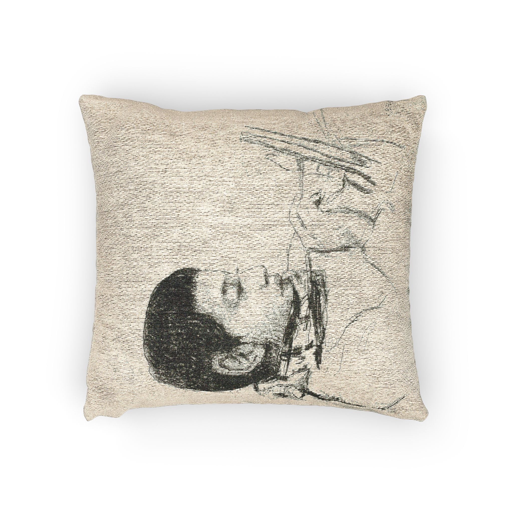 Camille Pissarro - Portrait Lucien Pissarro | Woven Pillow - Image 2